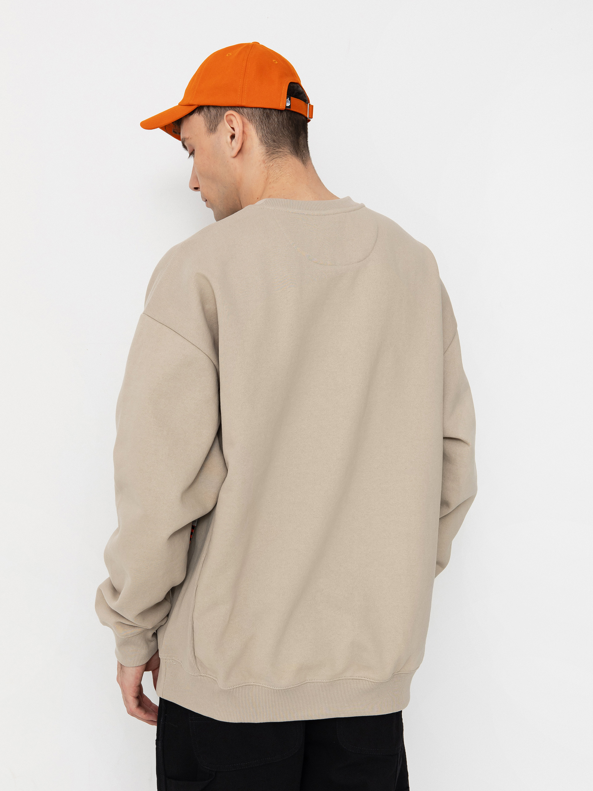 Mikina Volcom Operators Crew (light khaki)