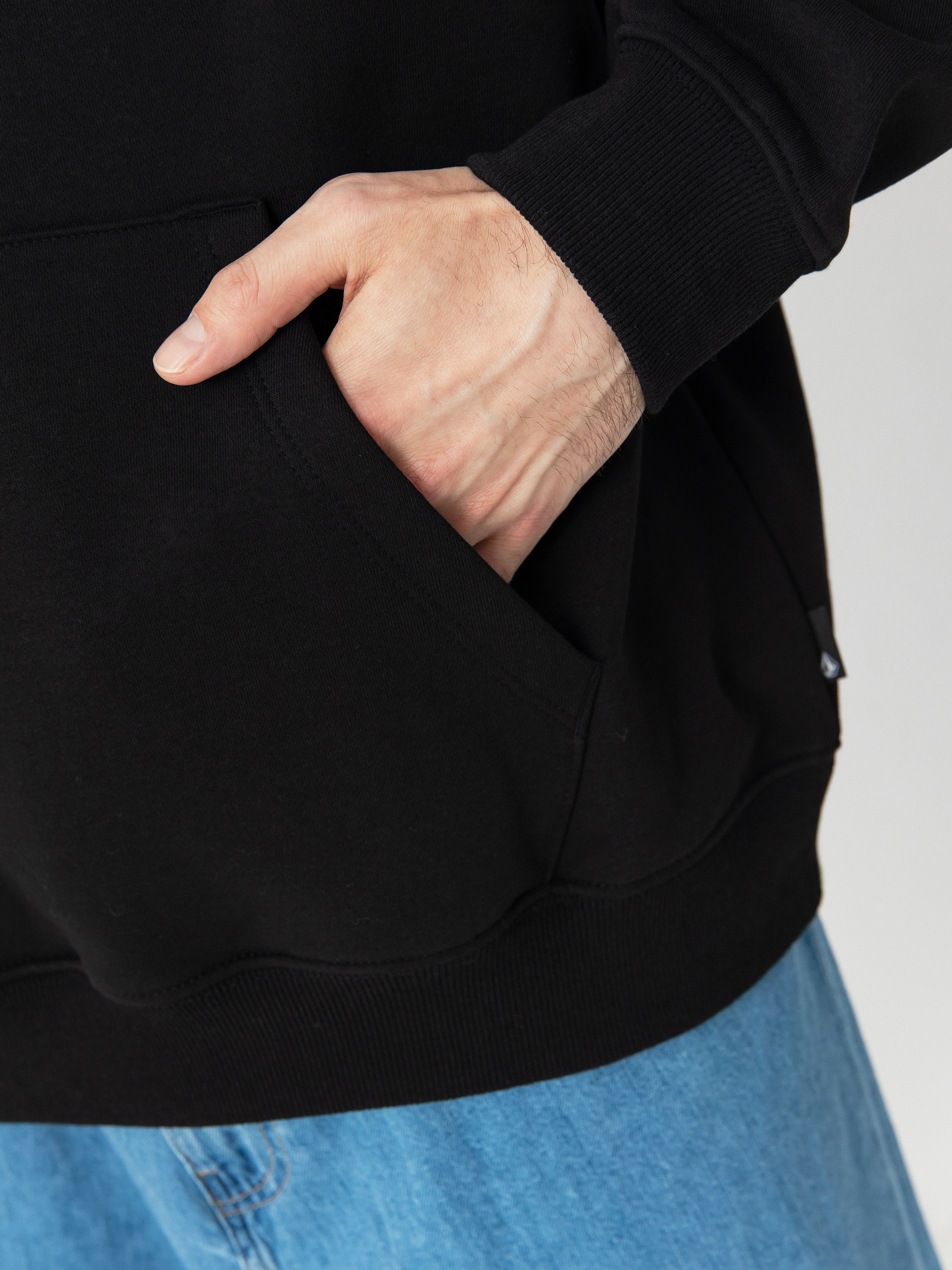 Mikina s kapucňou Volcom Volcom Stone HD (black)