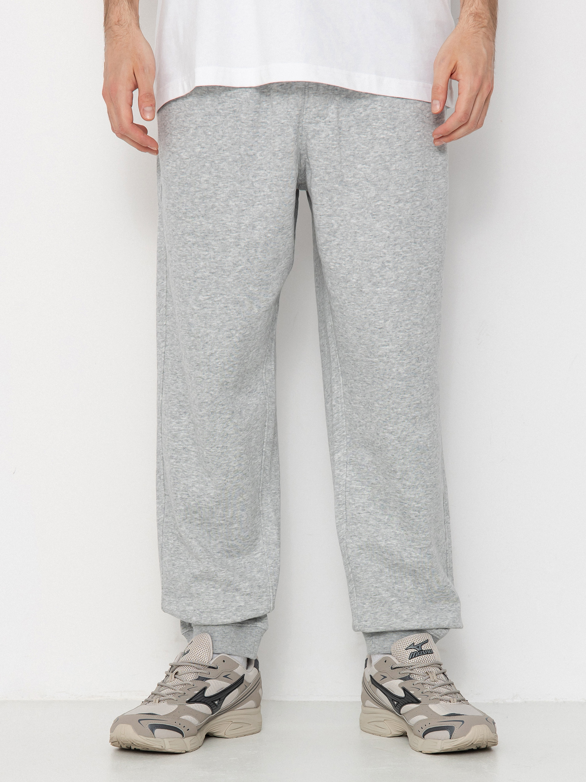 Nohavice Quiksilver Salt Water Jogger (light grey heather)