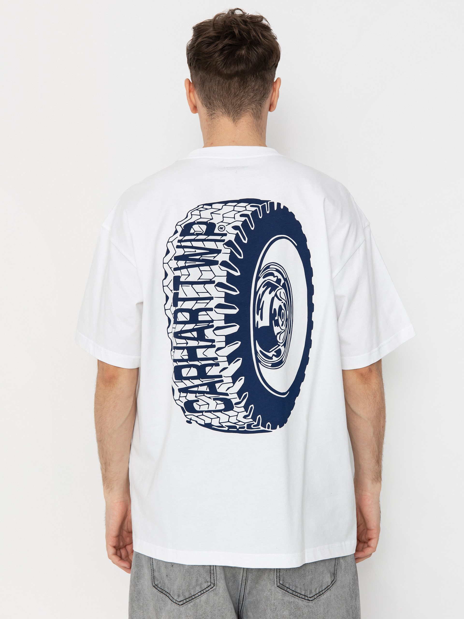 Tričko Carhartt WIP Tire (white)