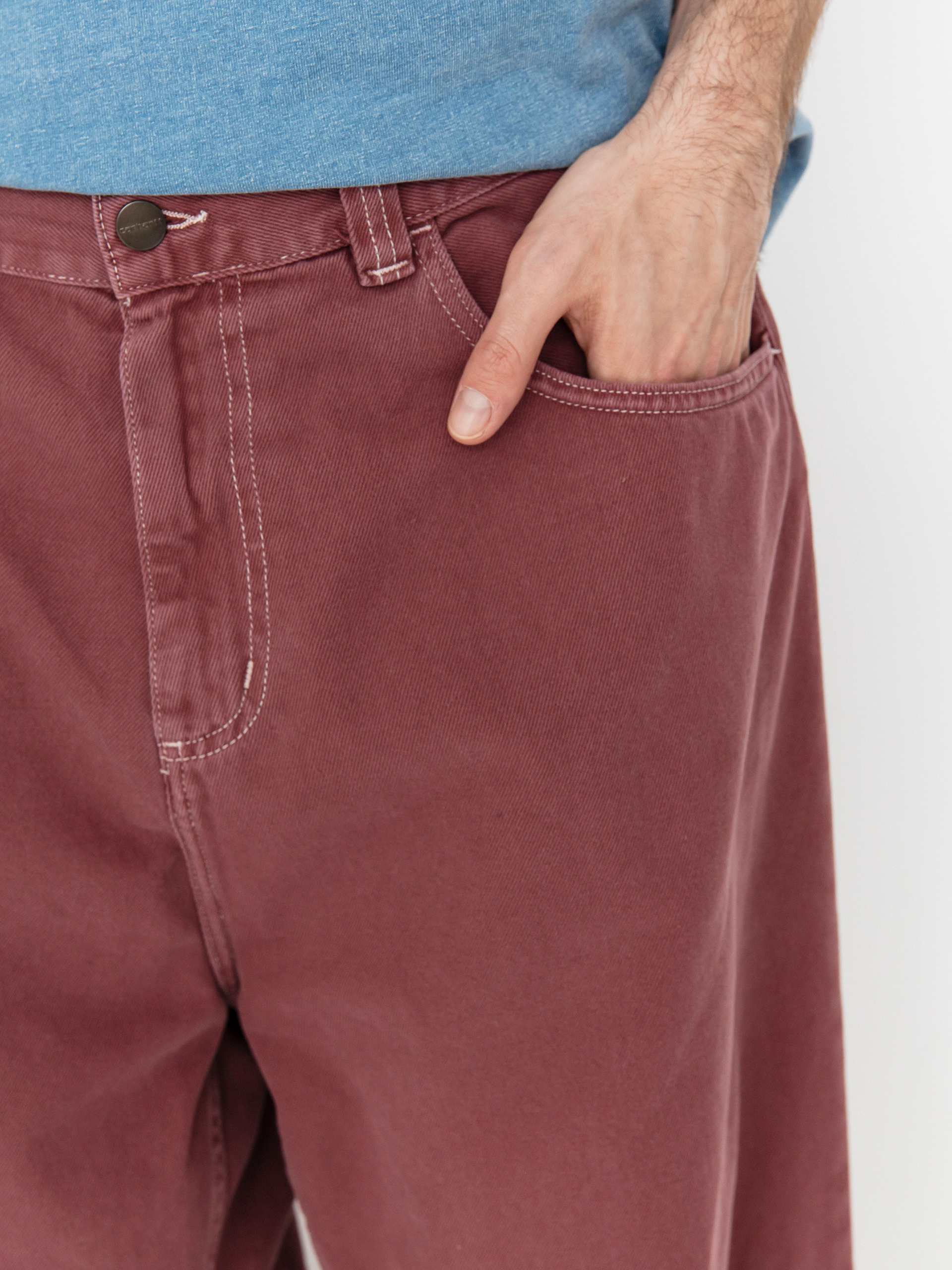 Nohavice Carhartt WIP Brandon (dusky pink)