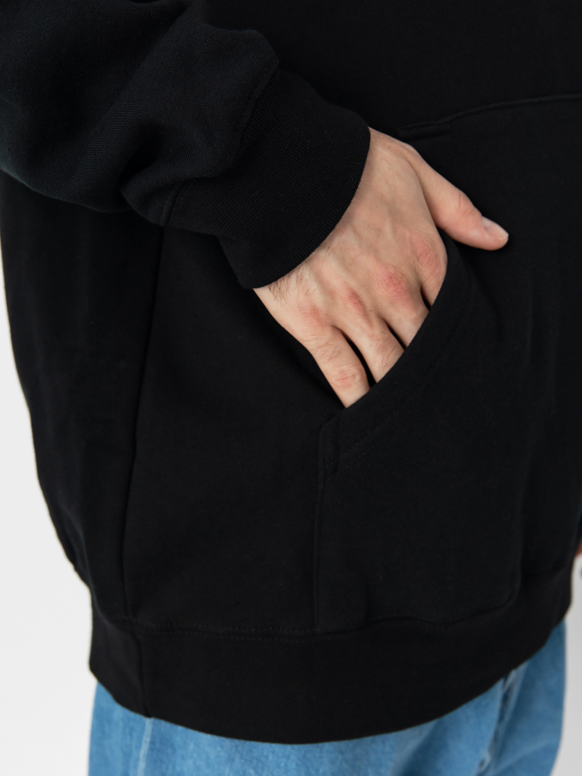 Mikina s kapucňou Spitfire Cherry Bloosom HD (black)