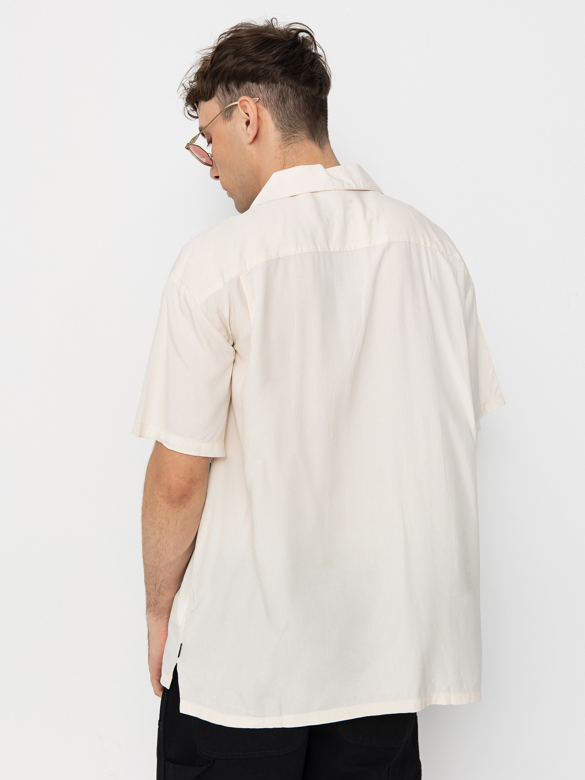 Košeľa Brixton Bunker (whitecap)