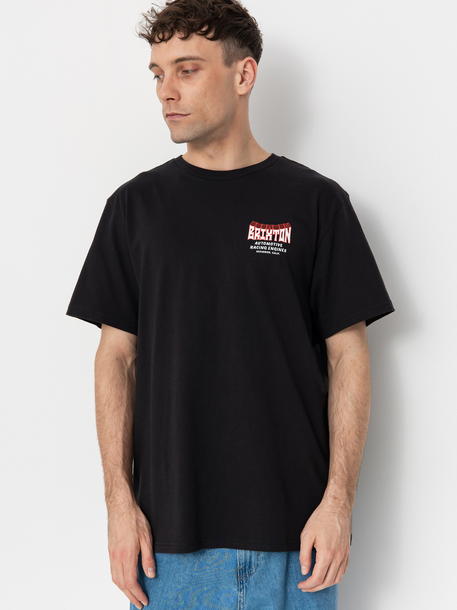 Tričko Brixton Horsepower Stt (black)