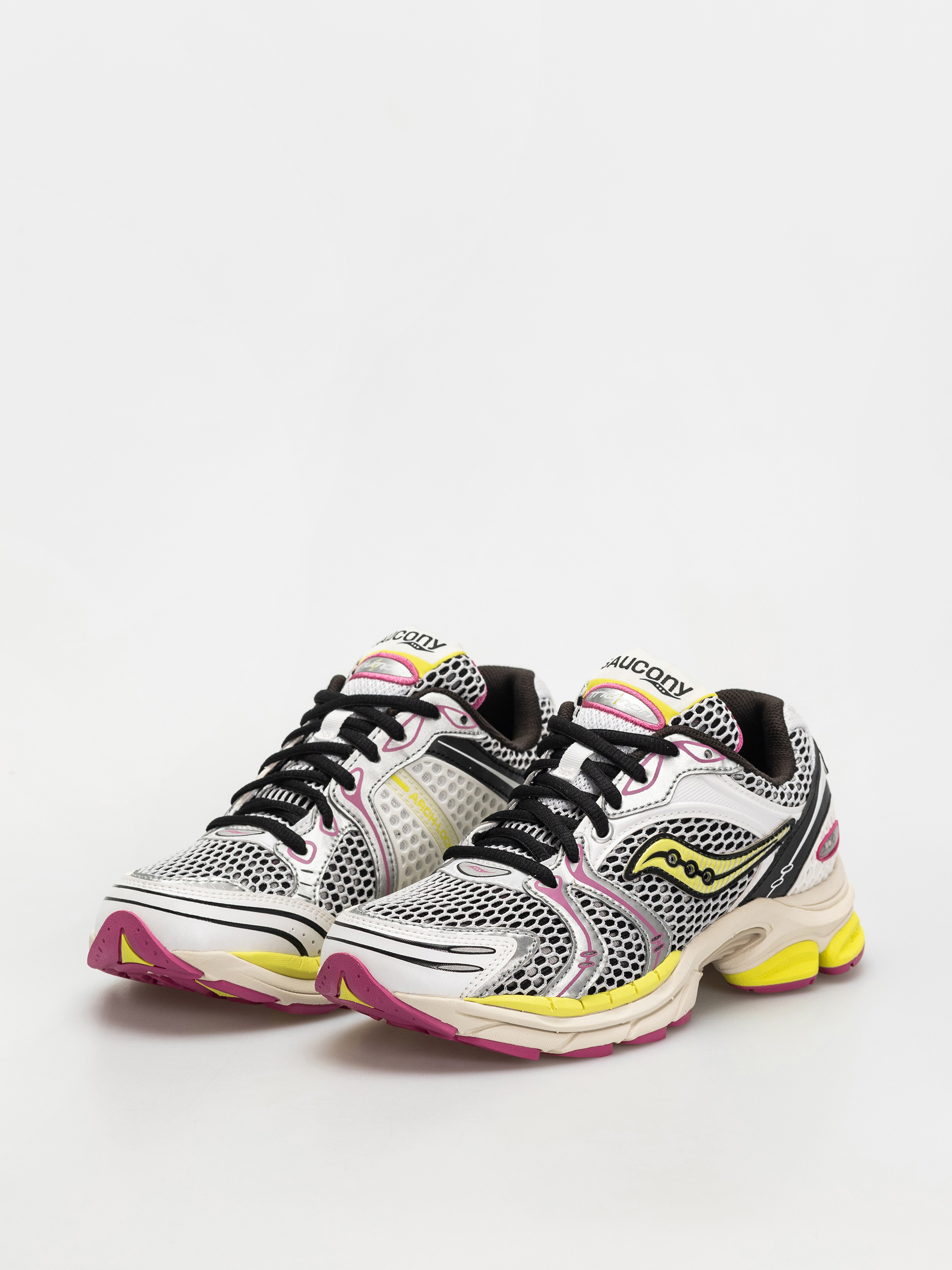 Topánky Saucony Progrid Triumph 4 (white/fluo)