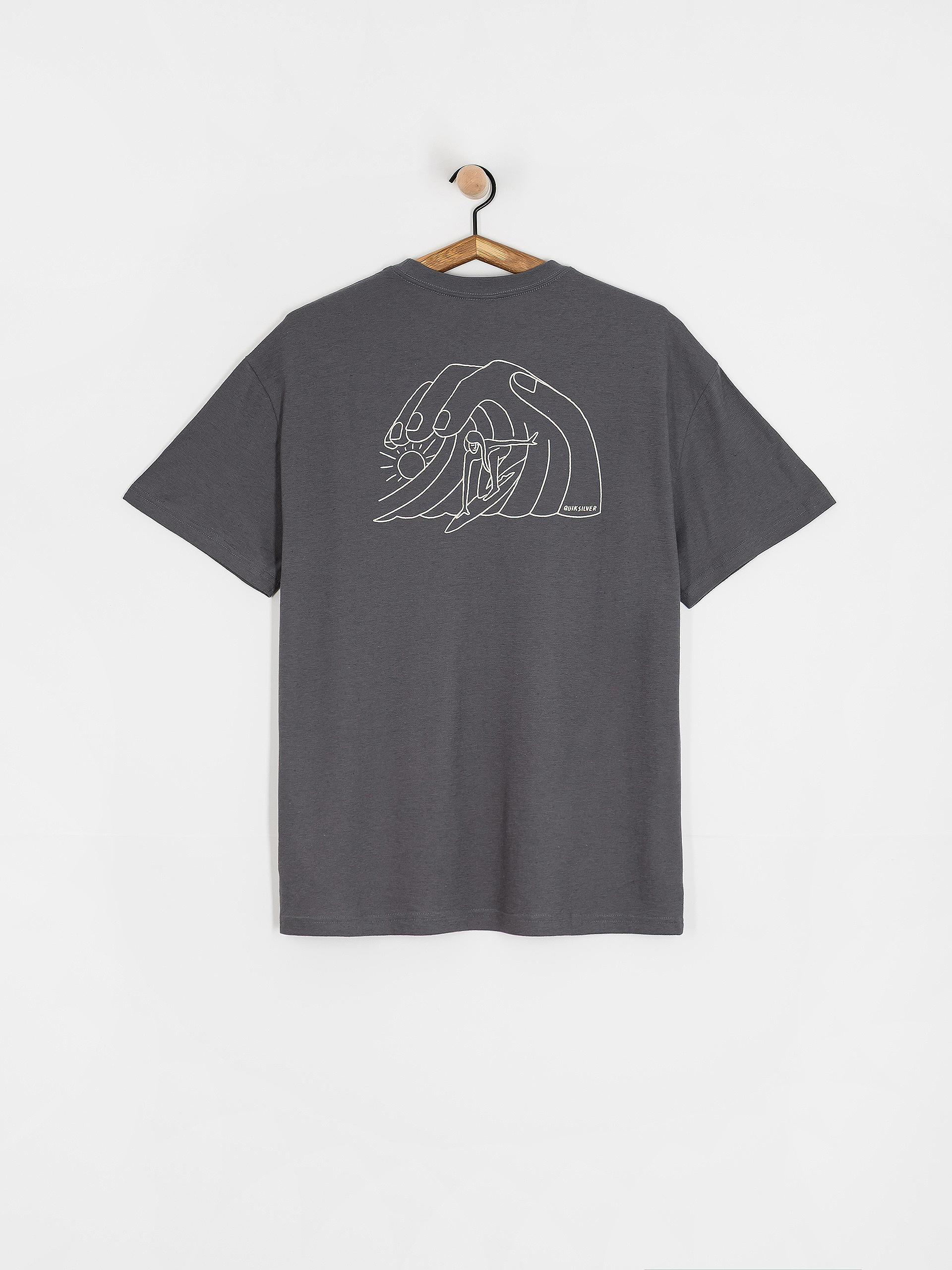 Tričko Quiksilver Freedom Swell (iron gate)