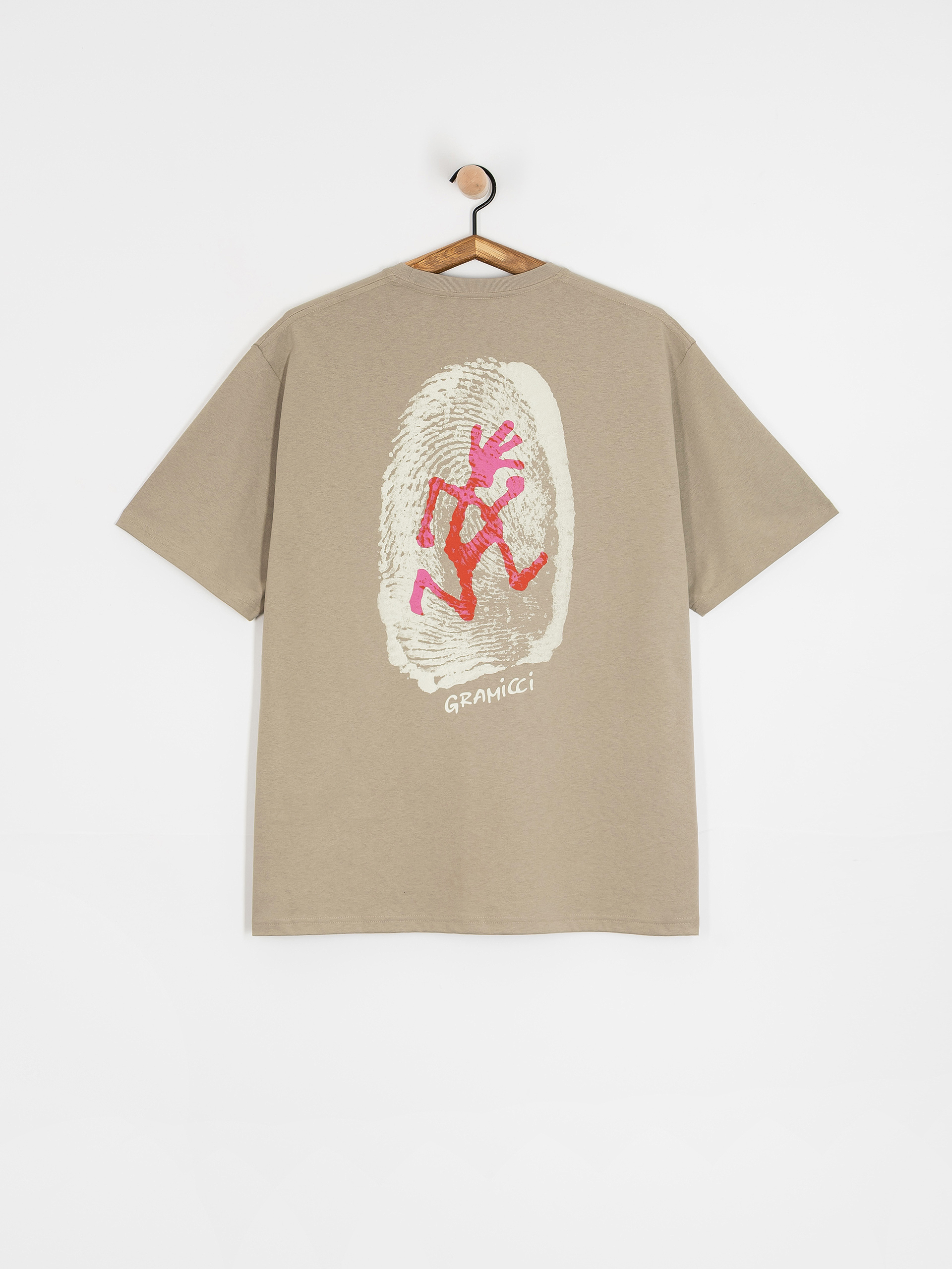 Tričko Gramicci Thumbprint (khaki)