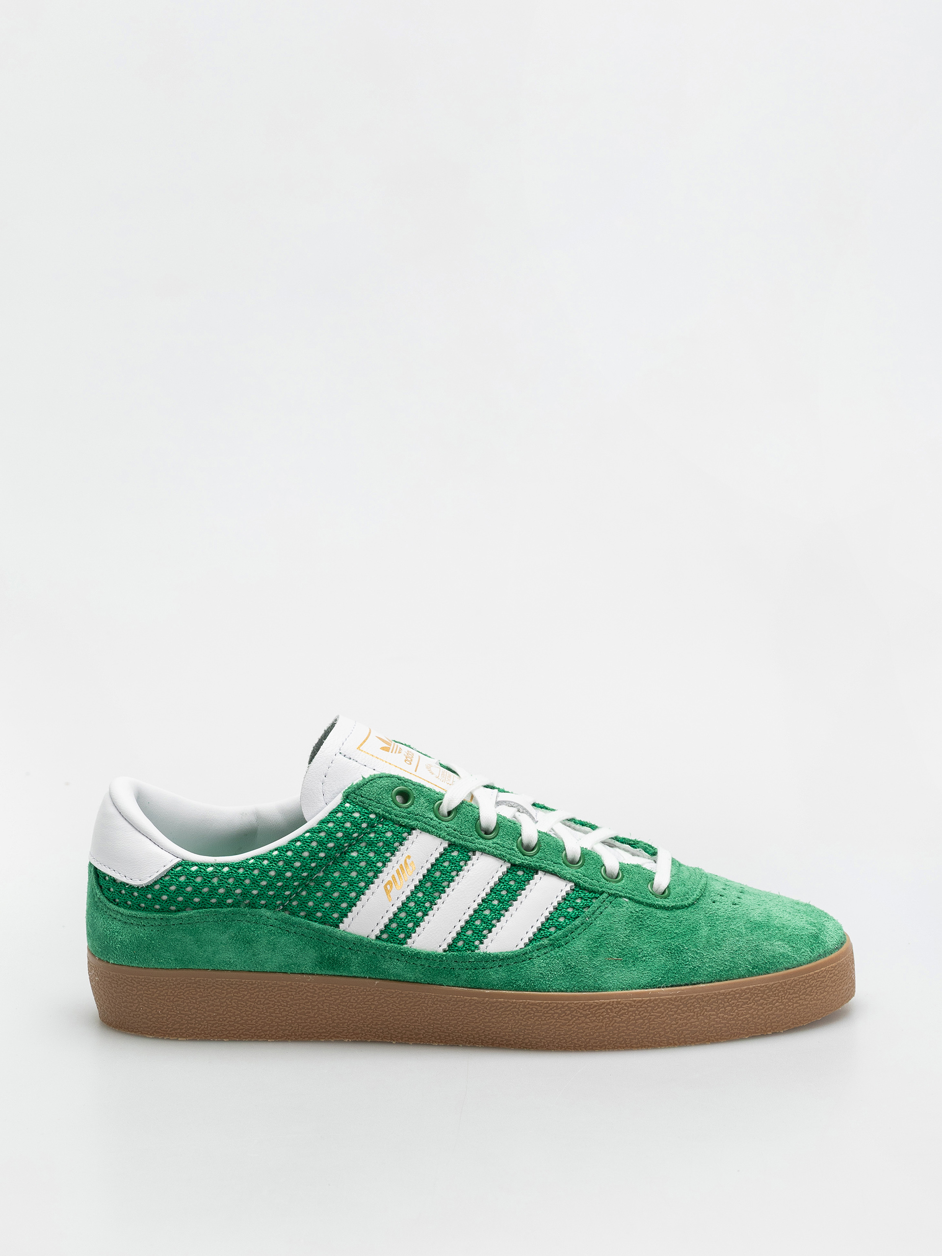 Topu00e1nky adidas Puig Indoor (green/ftwwht/gum4)