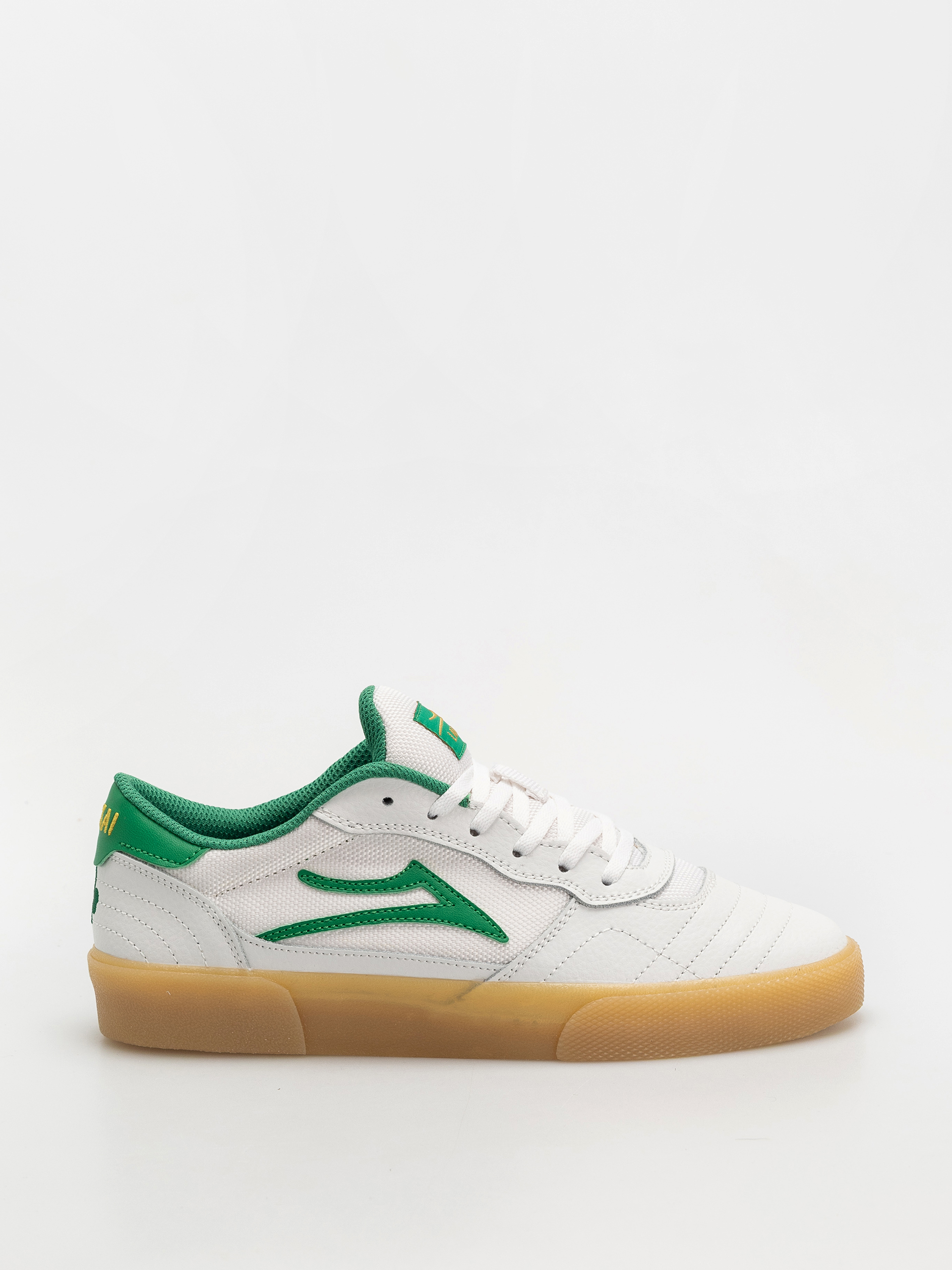 Topánky Lakai Cambridge (white/green/leather)