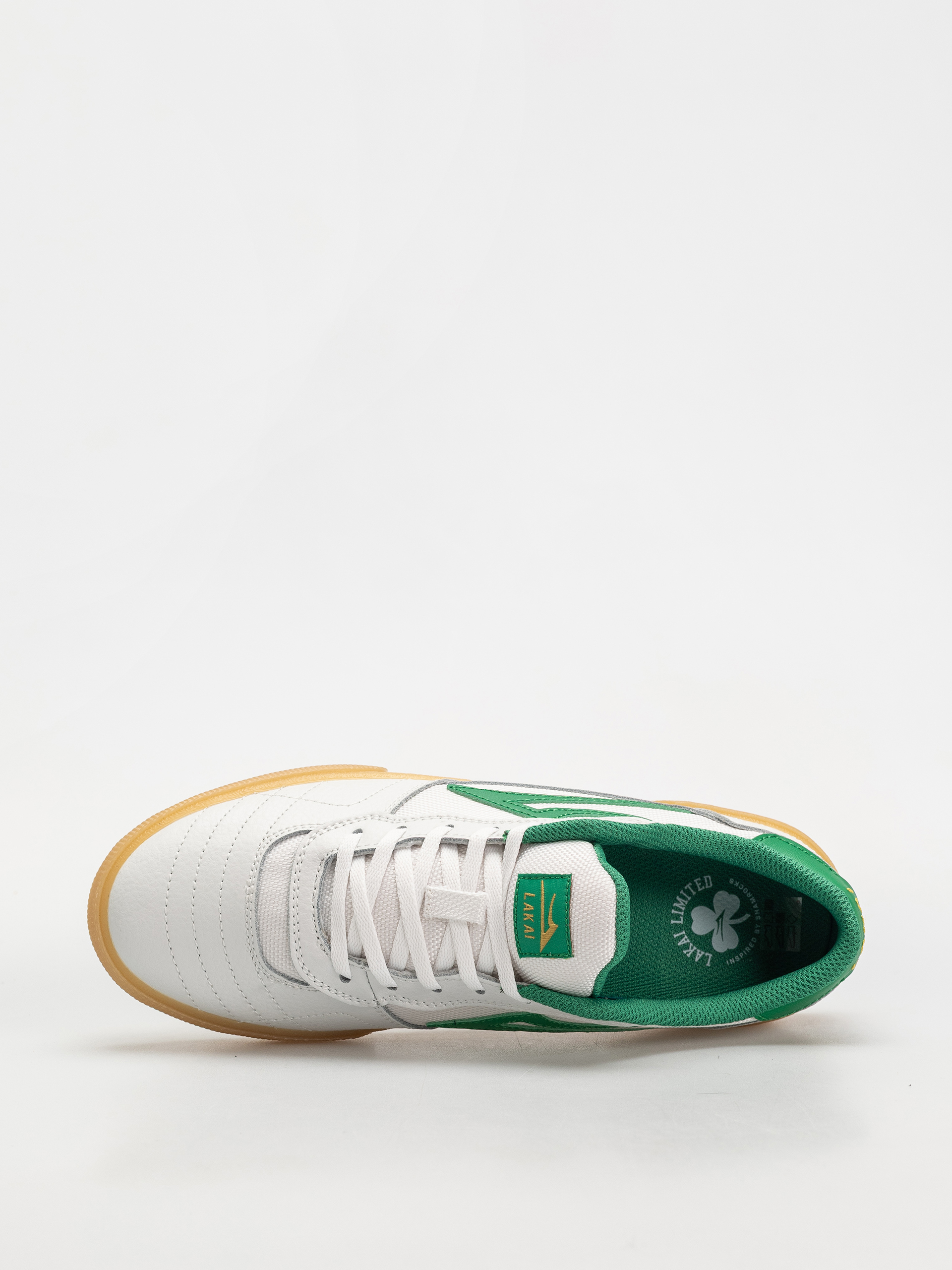 Topánky Lakai Cambridge (white/green/leather)