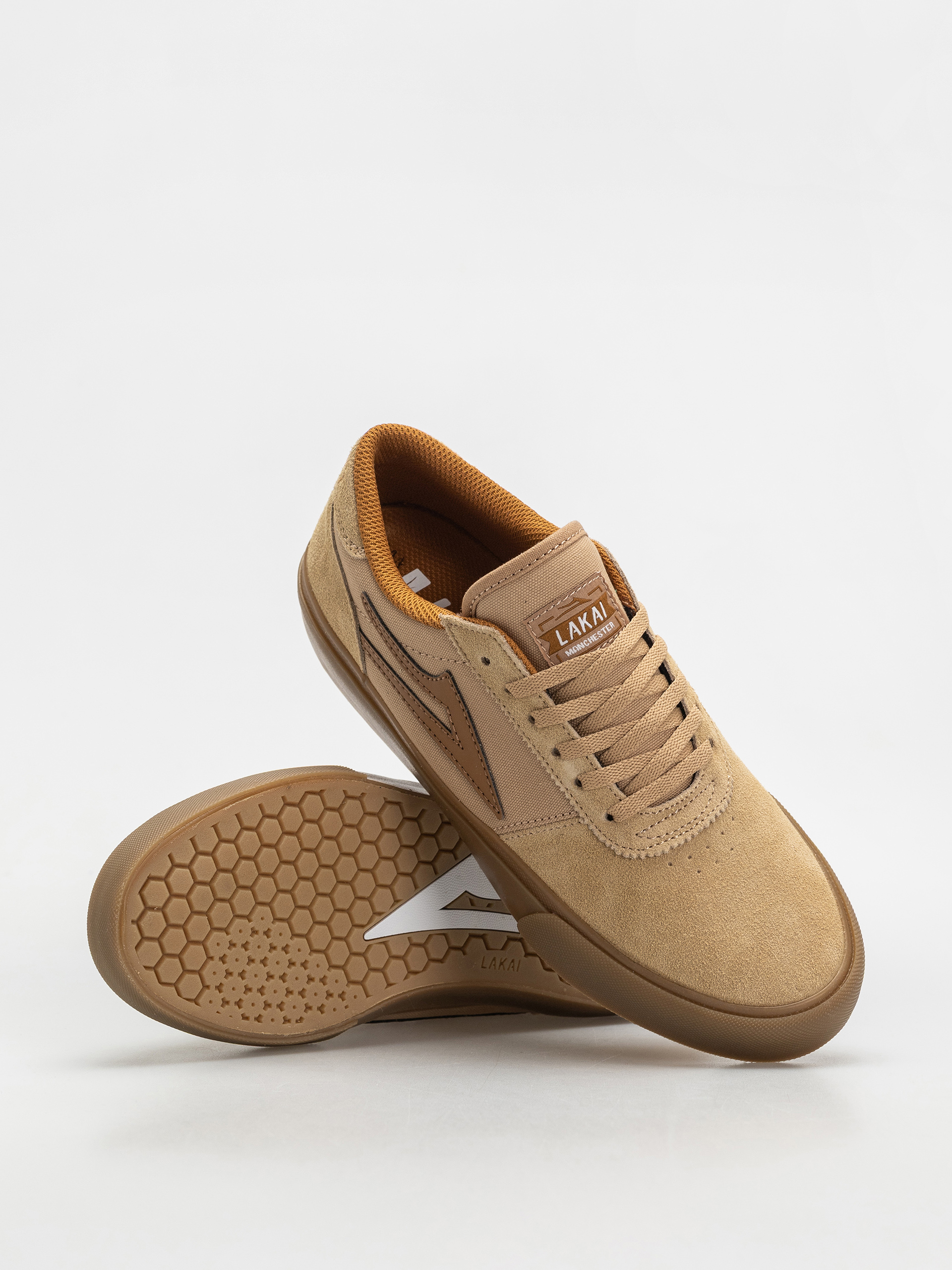 Topánky Lakai Manchester (tan/gum/suede)
