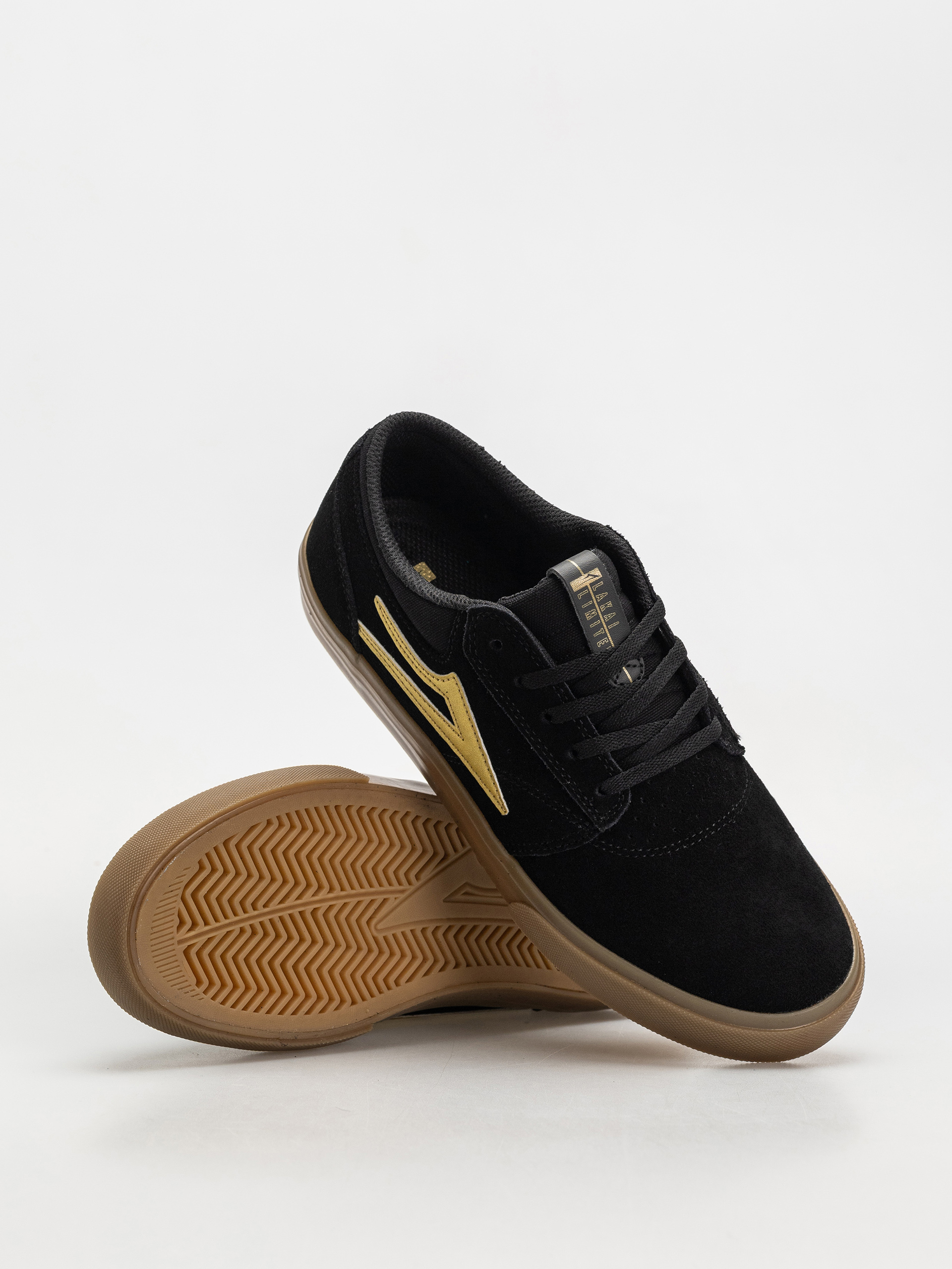 Topánky Lakai Griffin (black/gold/suede)
