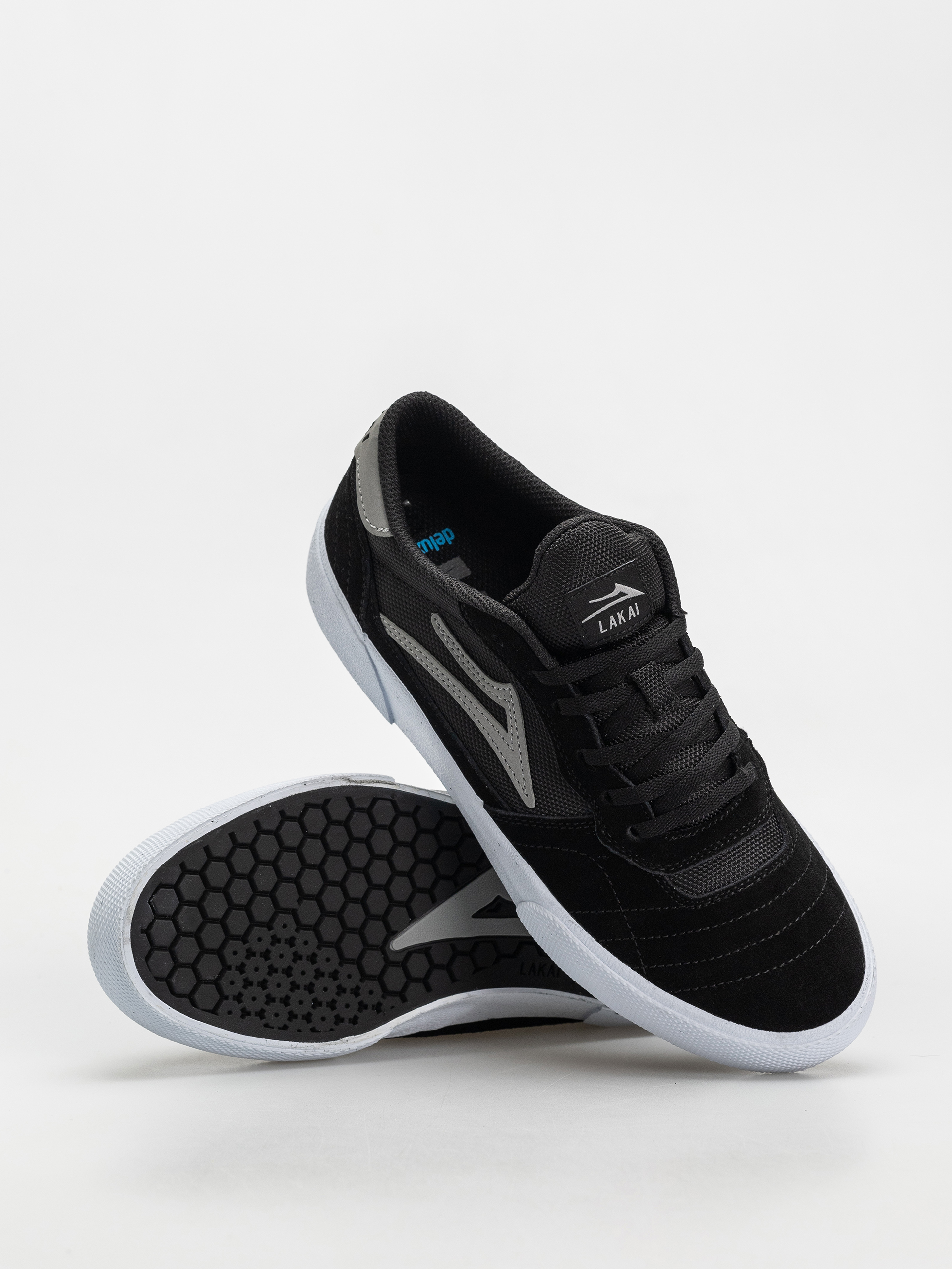 Topánky Lakai Cambridge (black/grey/suede)