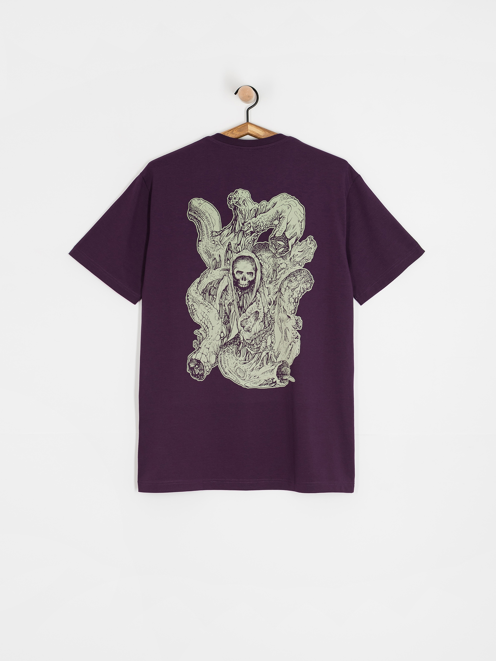 Tričko Malita Skull Of Doom (purple)