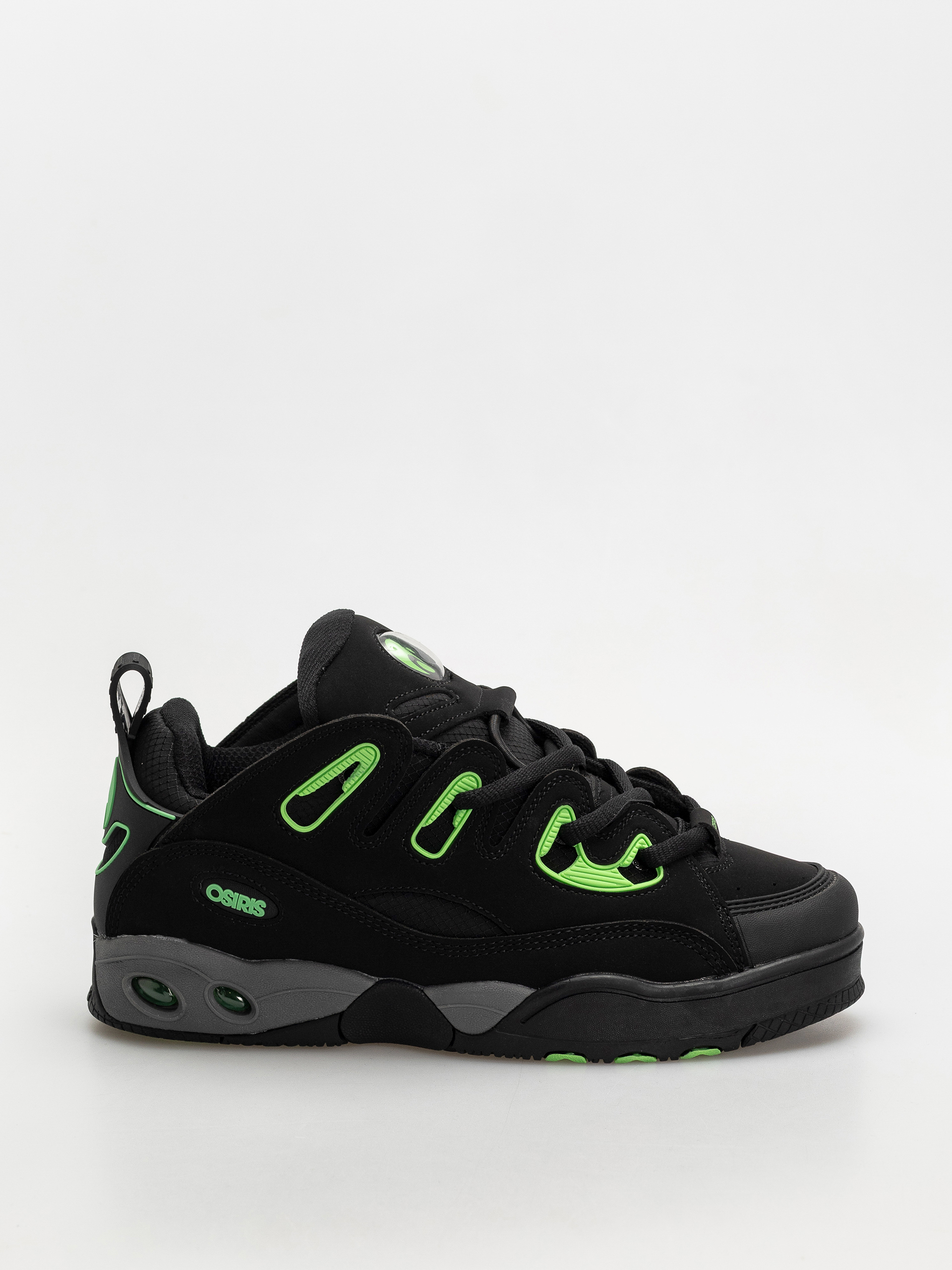 Topánky Osiris D3 E (black/charcoal/green)