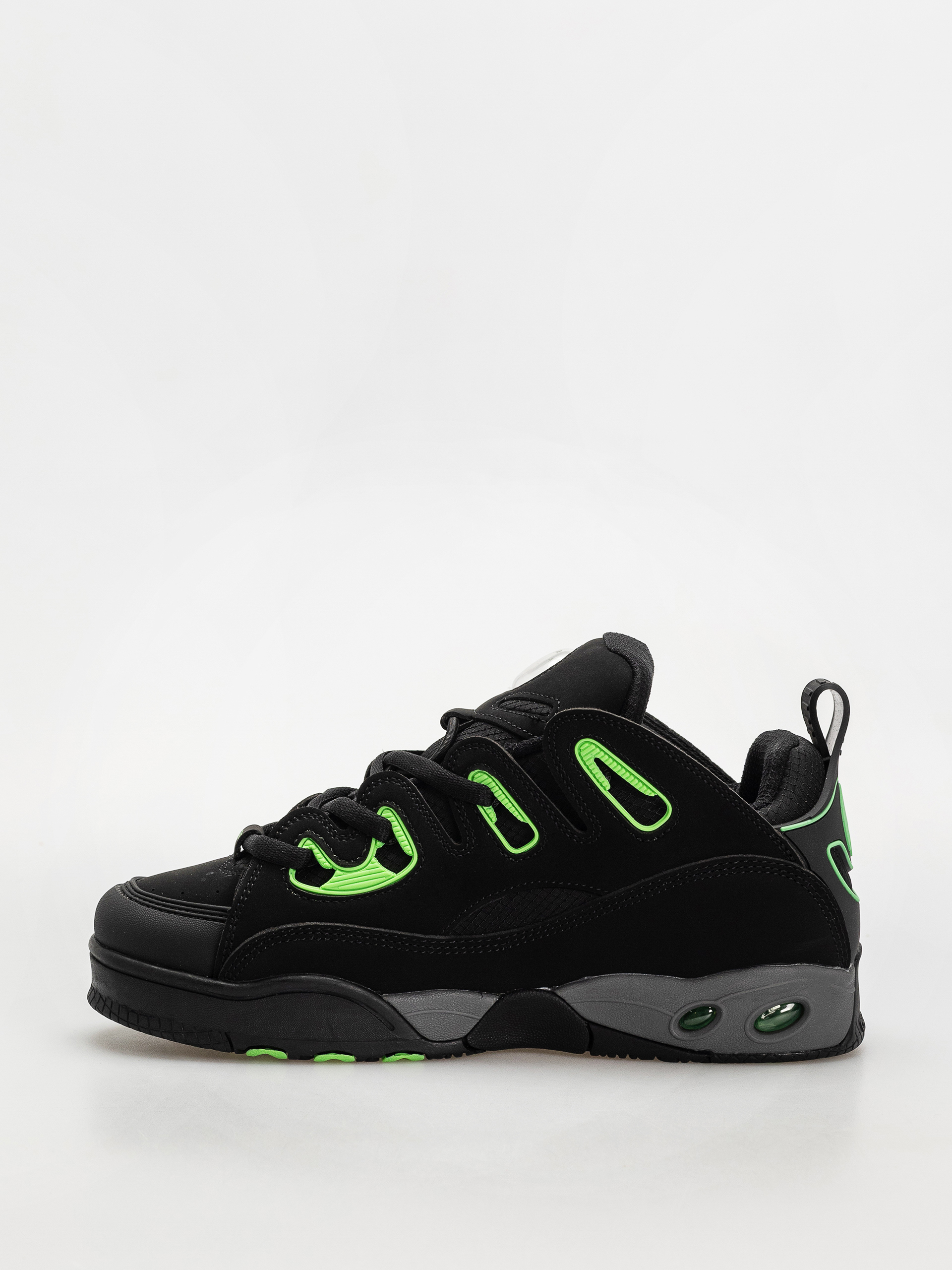 Topánky Osiris D3 E (black/charcoal/green)