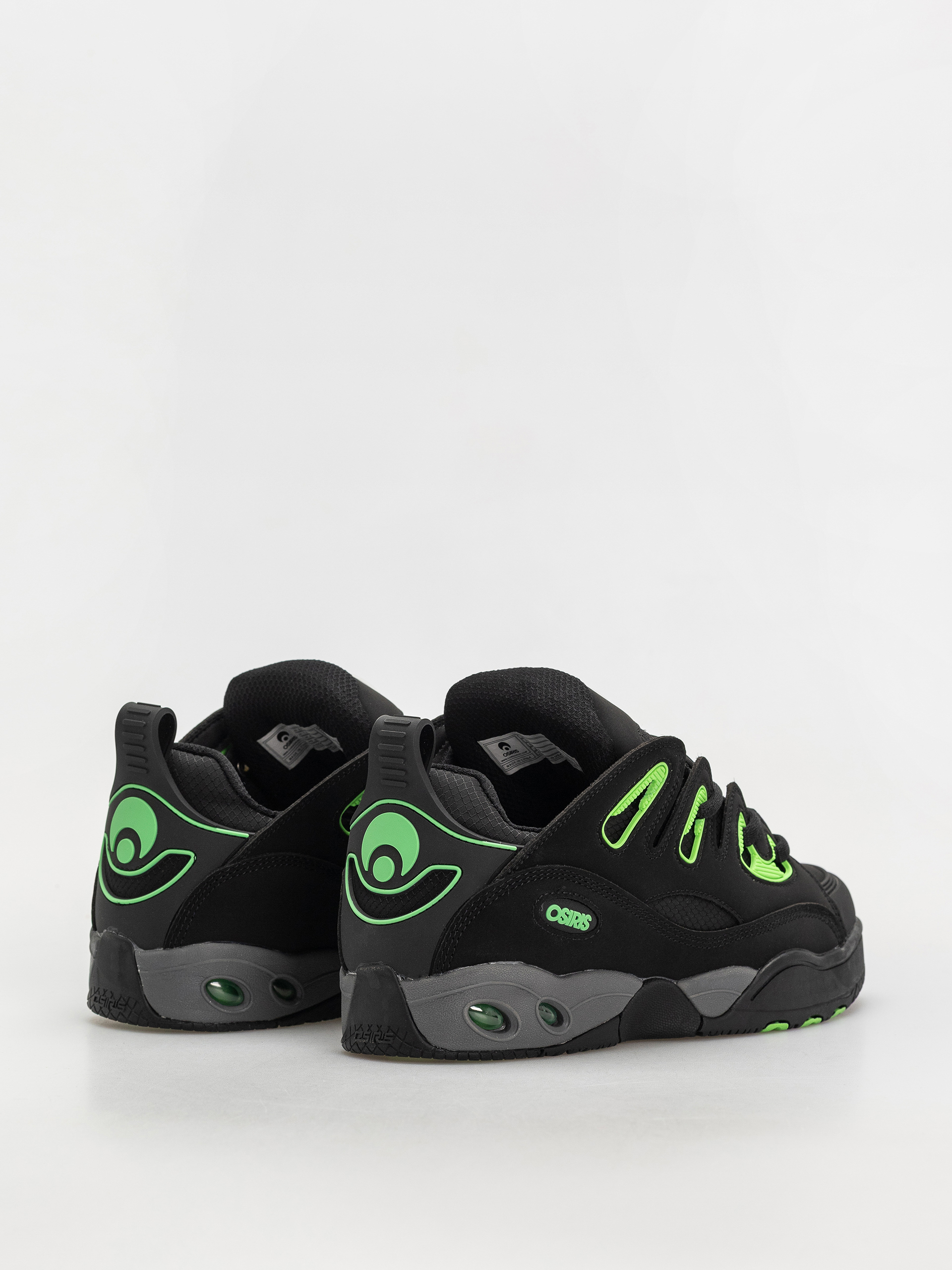 Topánky Osiris D3 E (black/charcoal/green)