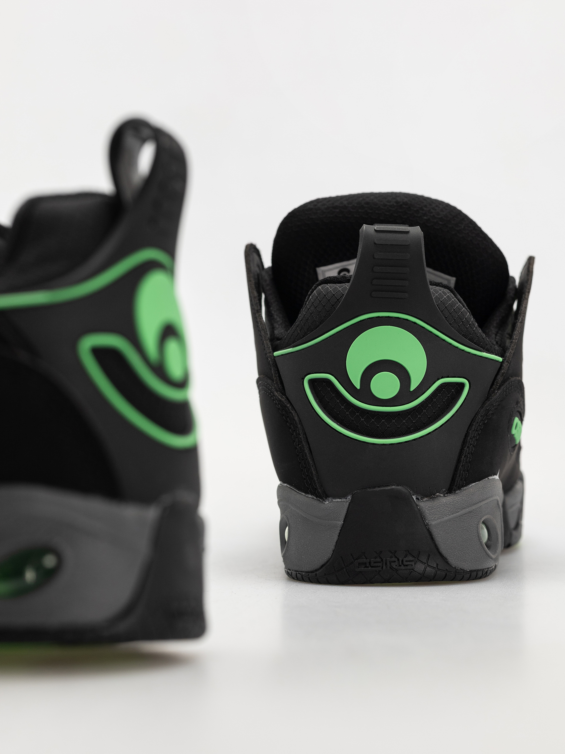 Topánky Osiris D3 E (black/charcoal/green)