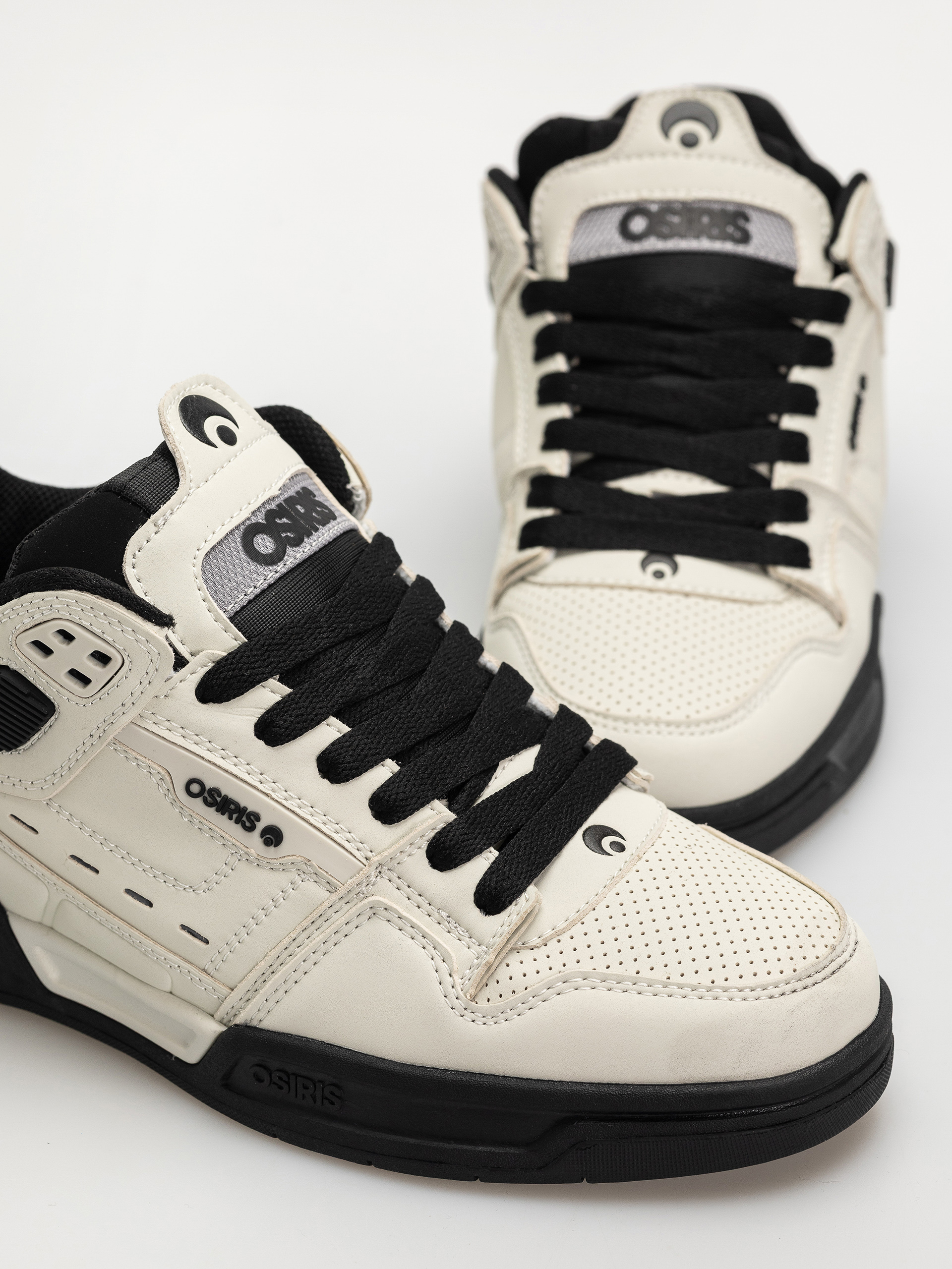 Topánky Osiris Peril (eggshell/black)