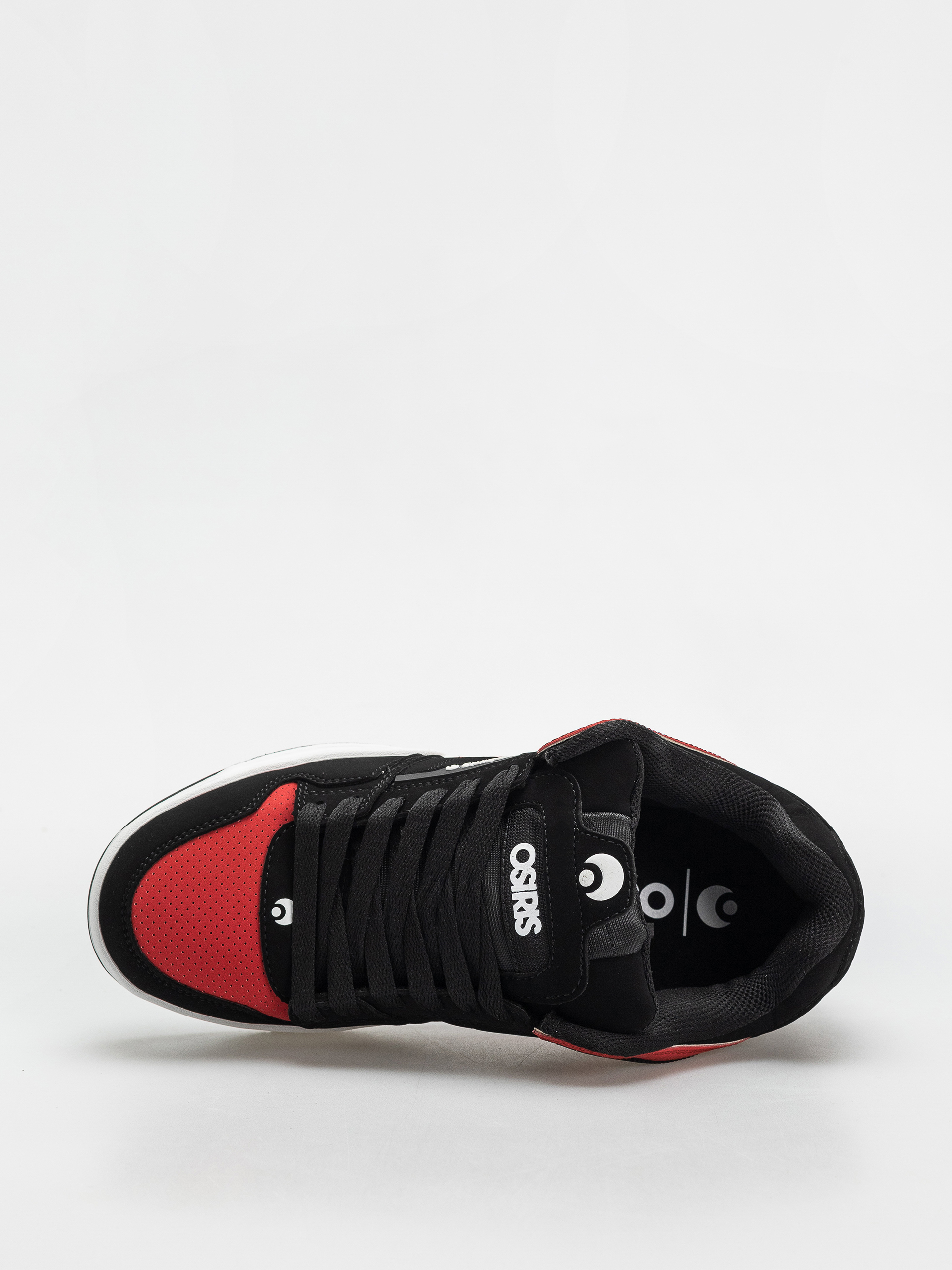Topánky Osiris Peril (black/white/red)