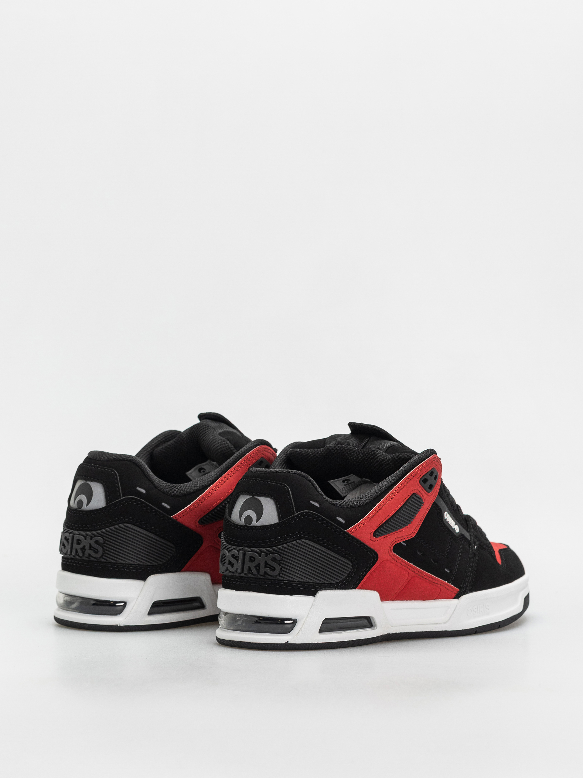 Topánky Osiris Peril (black/white/red)