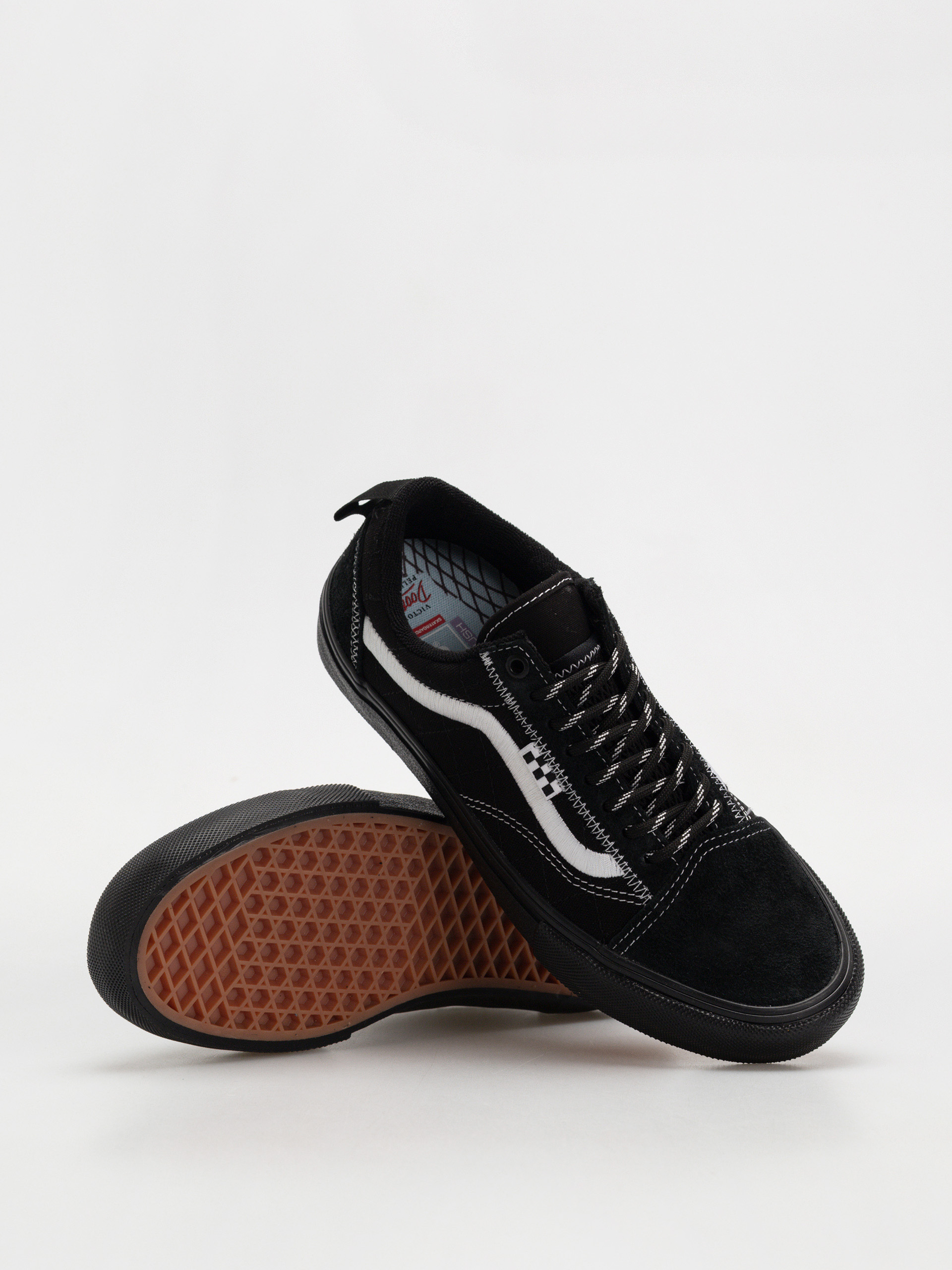 Topánky Vans Skate Old Skool Net (doobie black/black)