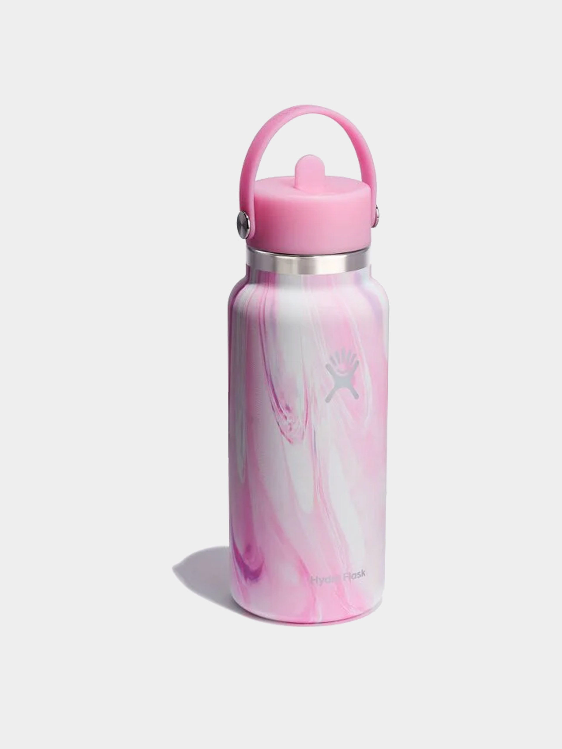 Fľaša Hydro Flask Wide Flex Straw Cap 946ml (jelly pink)