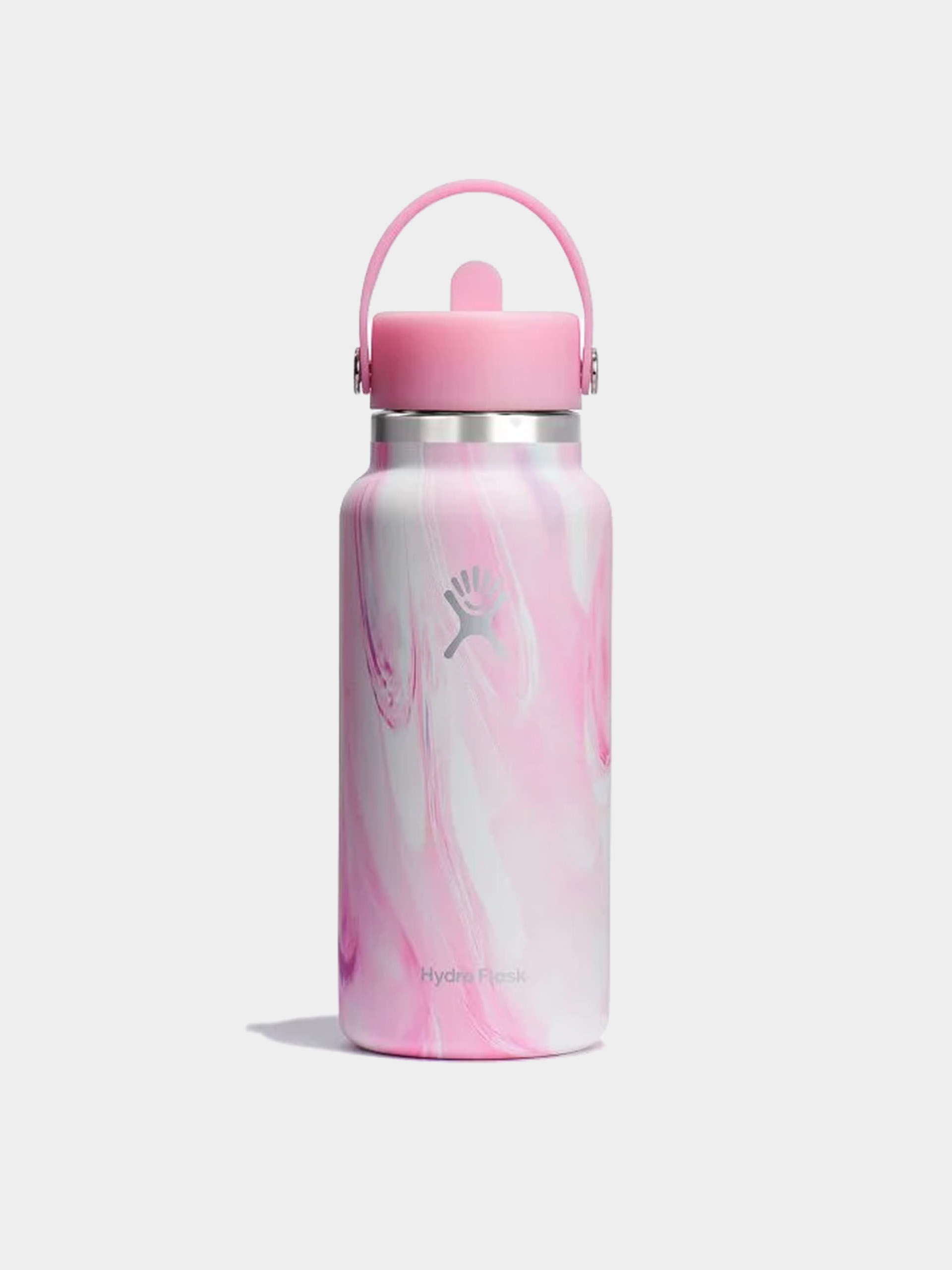 Fľaša Hydro Flask Wide Flex Straw Cap 946ml (jelly pink)