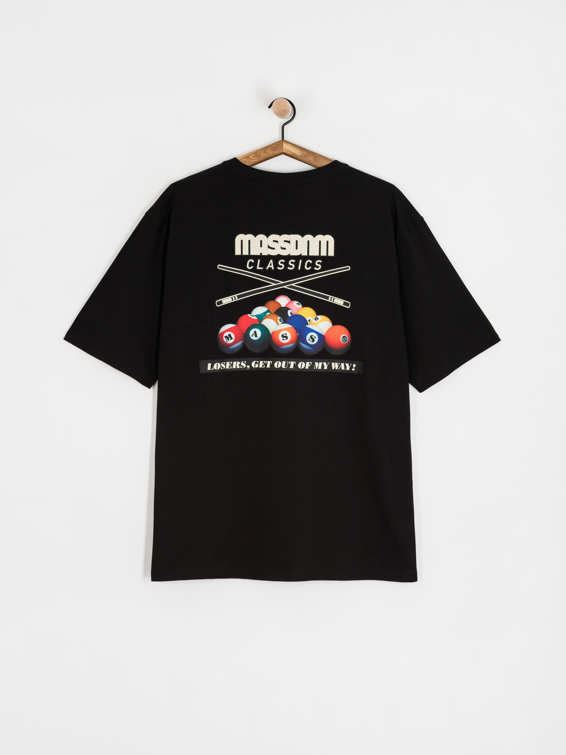 Tričko MassDnm 98 Ball (black)