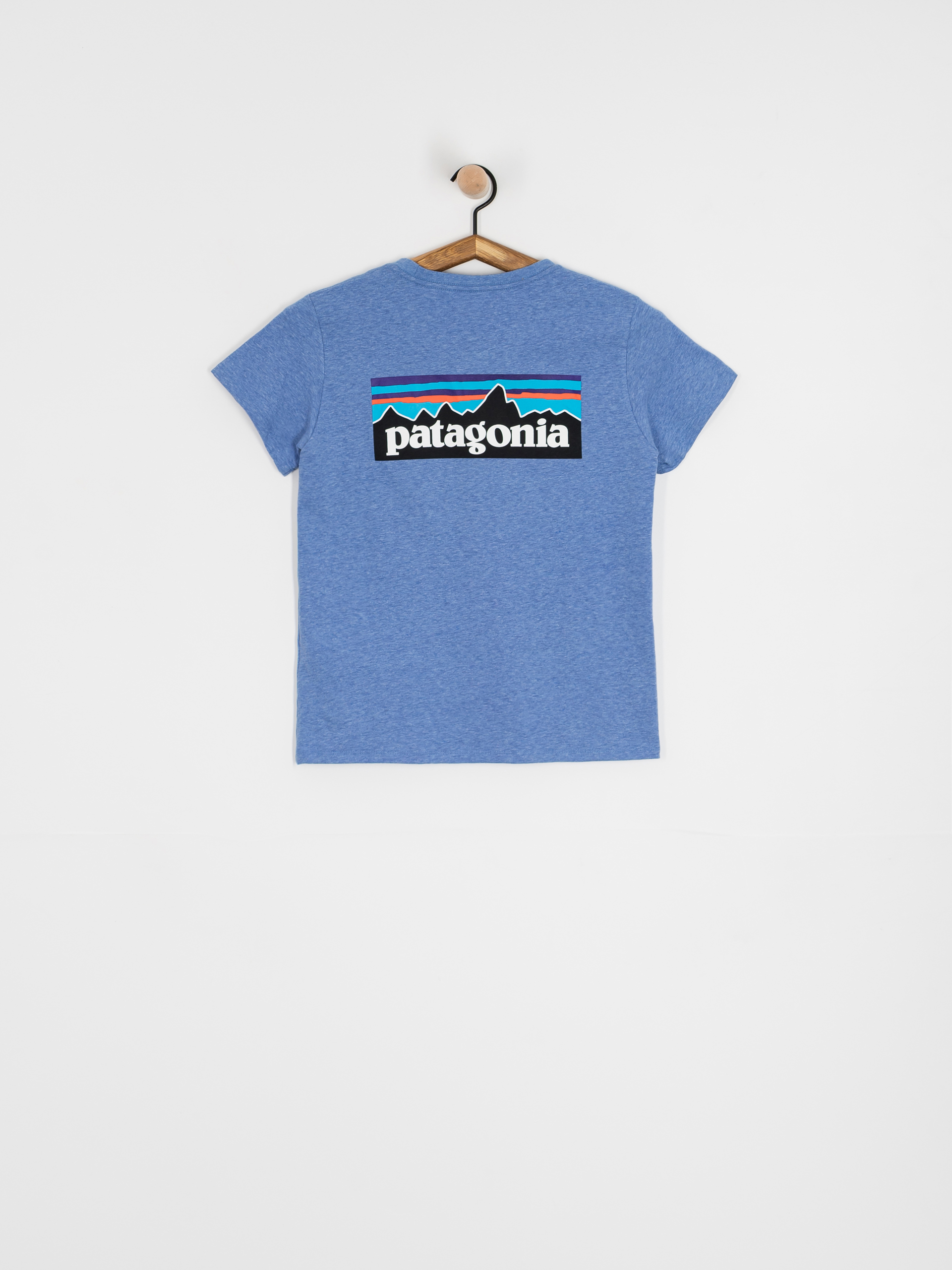 Tričko Patagonia P 6 Logo Responsibili Wmn (abundant blue)