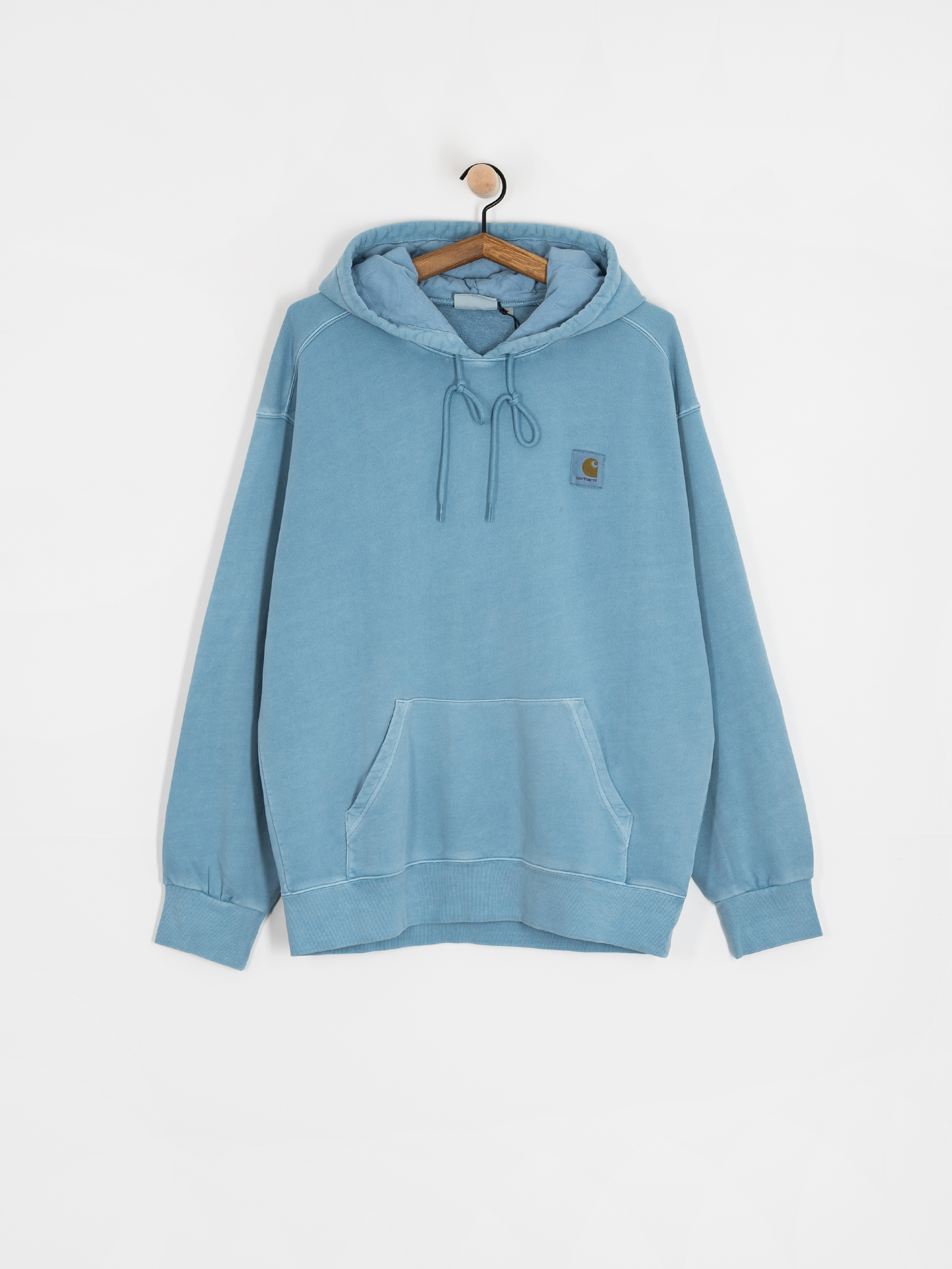 Mikina s kapucňou Carhartt WIP Nelson HD (clay blue)