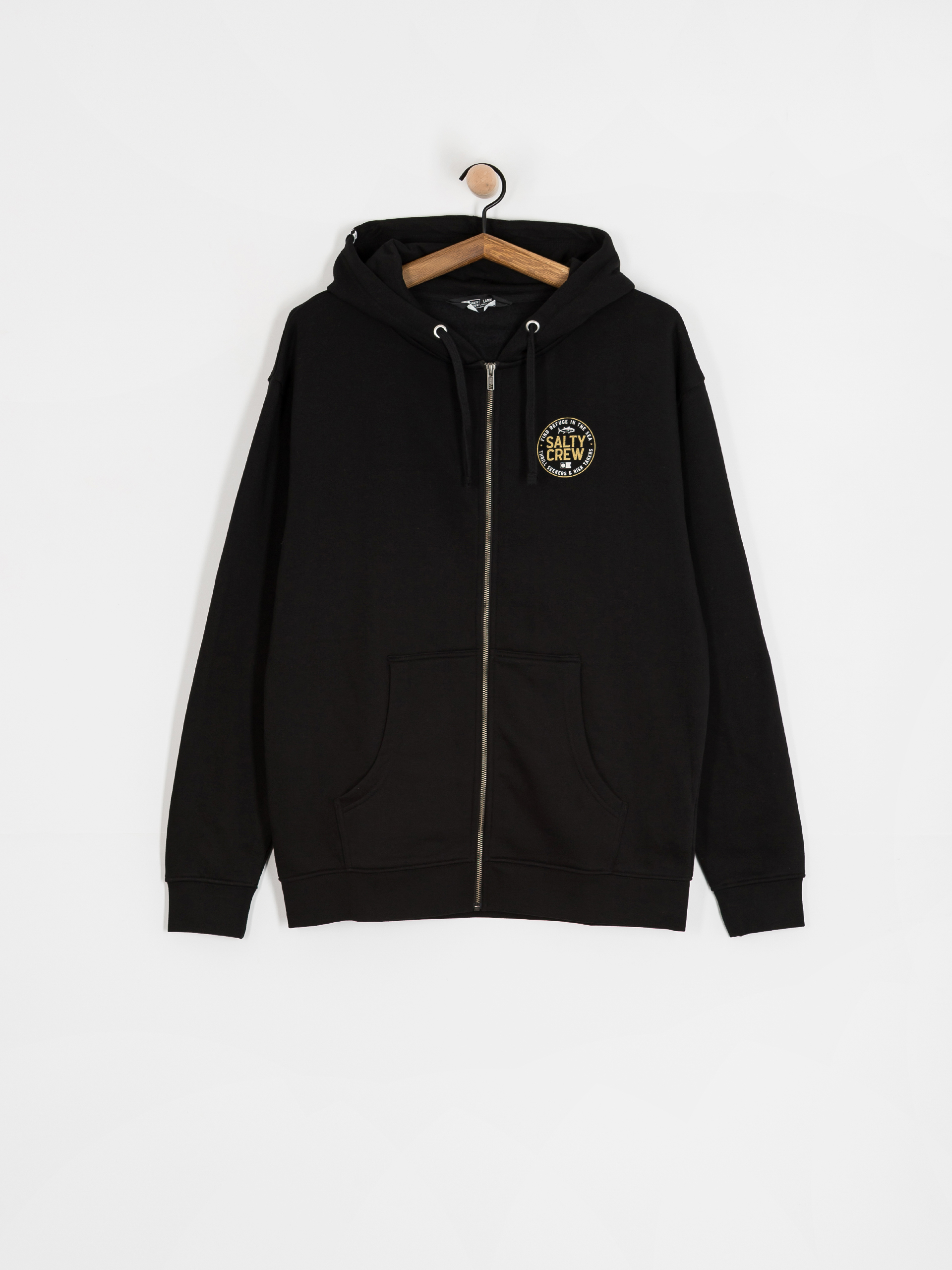 Mikina Salty Crew Legendary Zip (black)