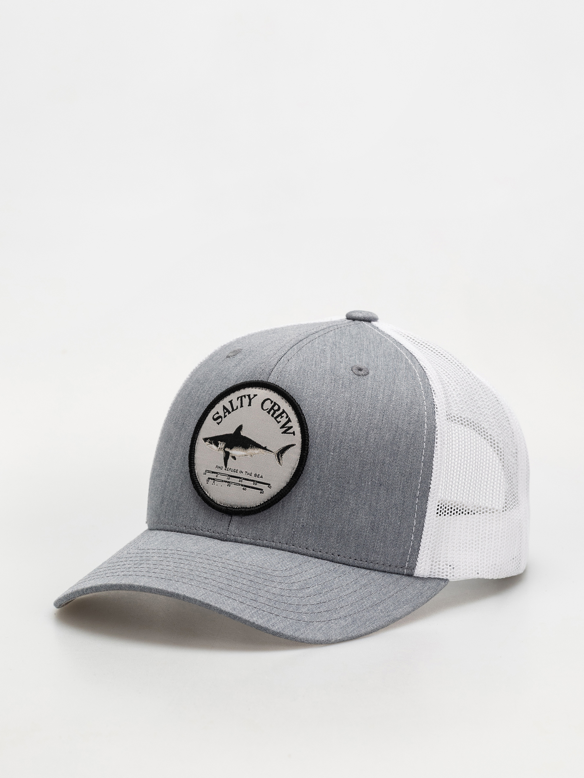 Šiltovka Salty Crew Bruce (heather grey white)