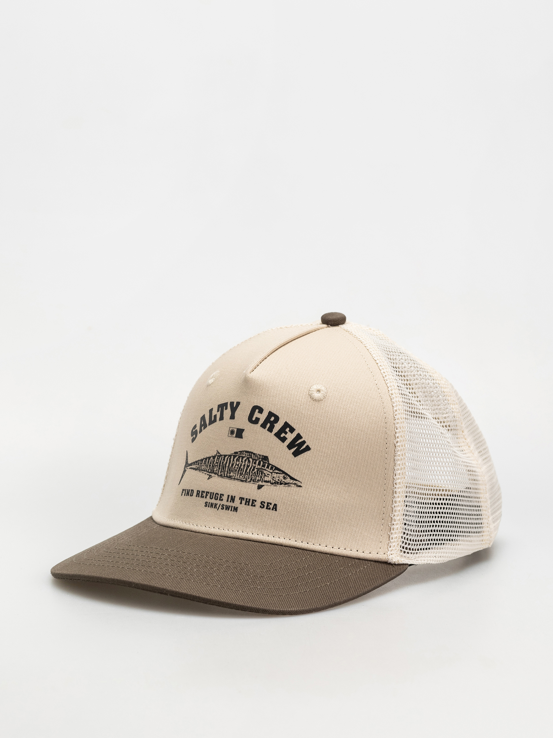 Šiltovka Salty Crew Wahoo Stamp (oyster olive)