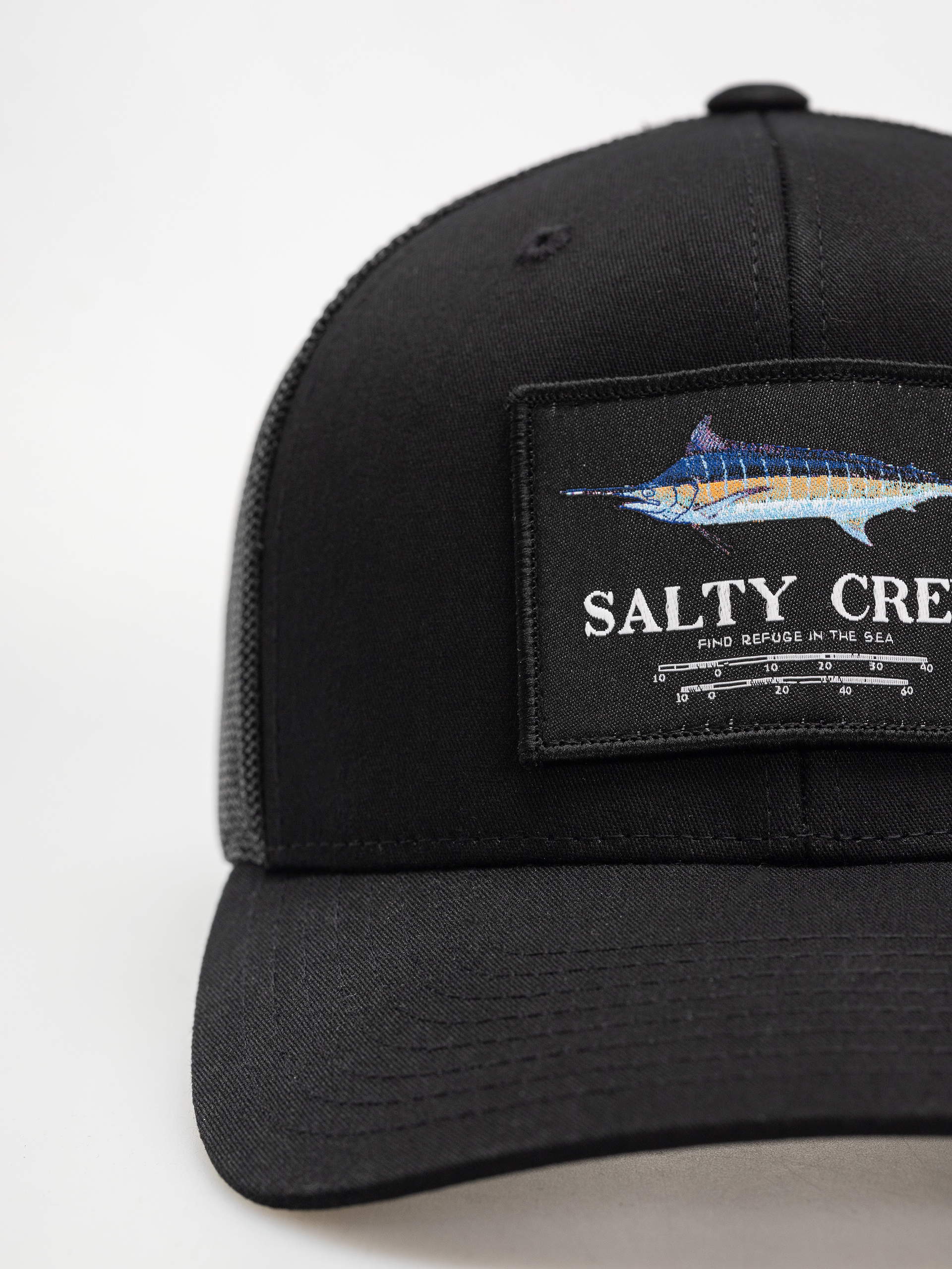 Šiltovka Salty Crew Marlin Mount (black)