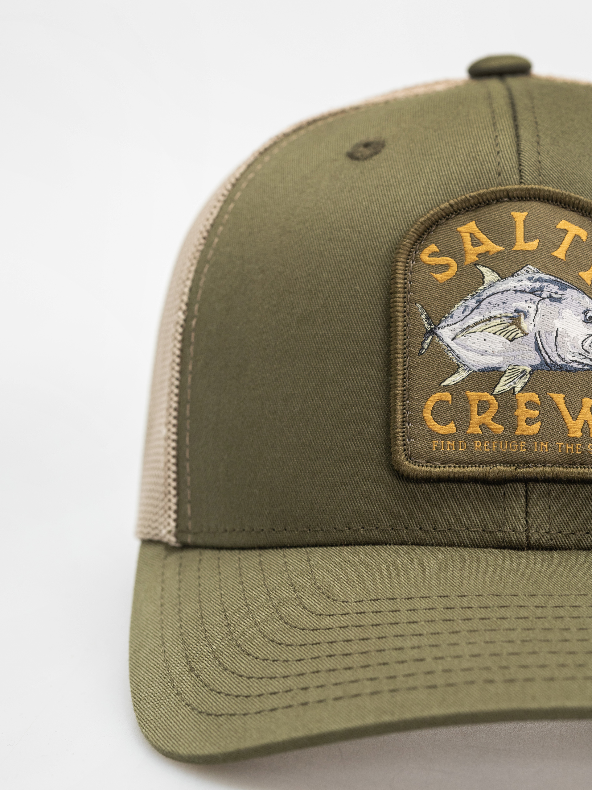 Šiltovka Salty Crew Ulua (moss khaki)
