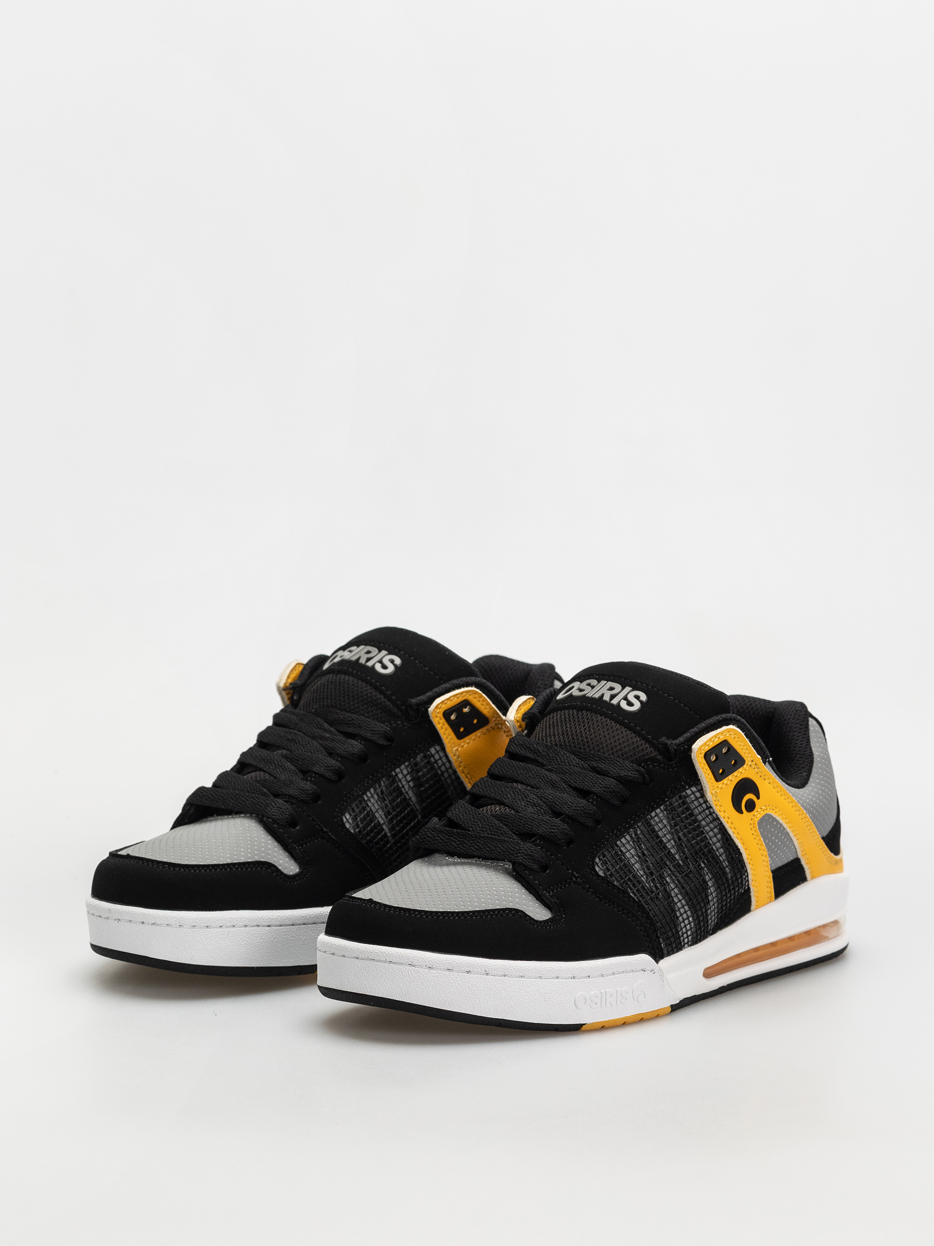 Topánky Osiris Pixel (black/charcoal/yellow)
