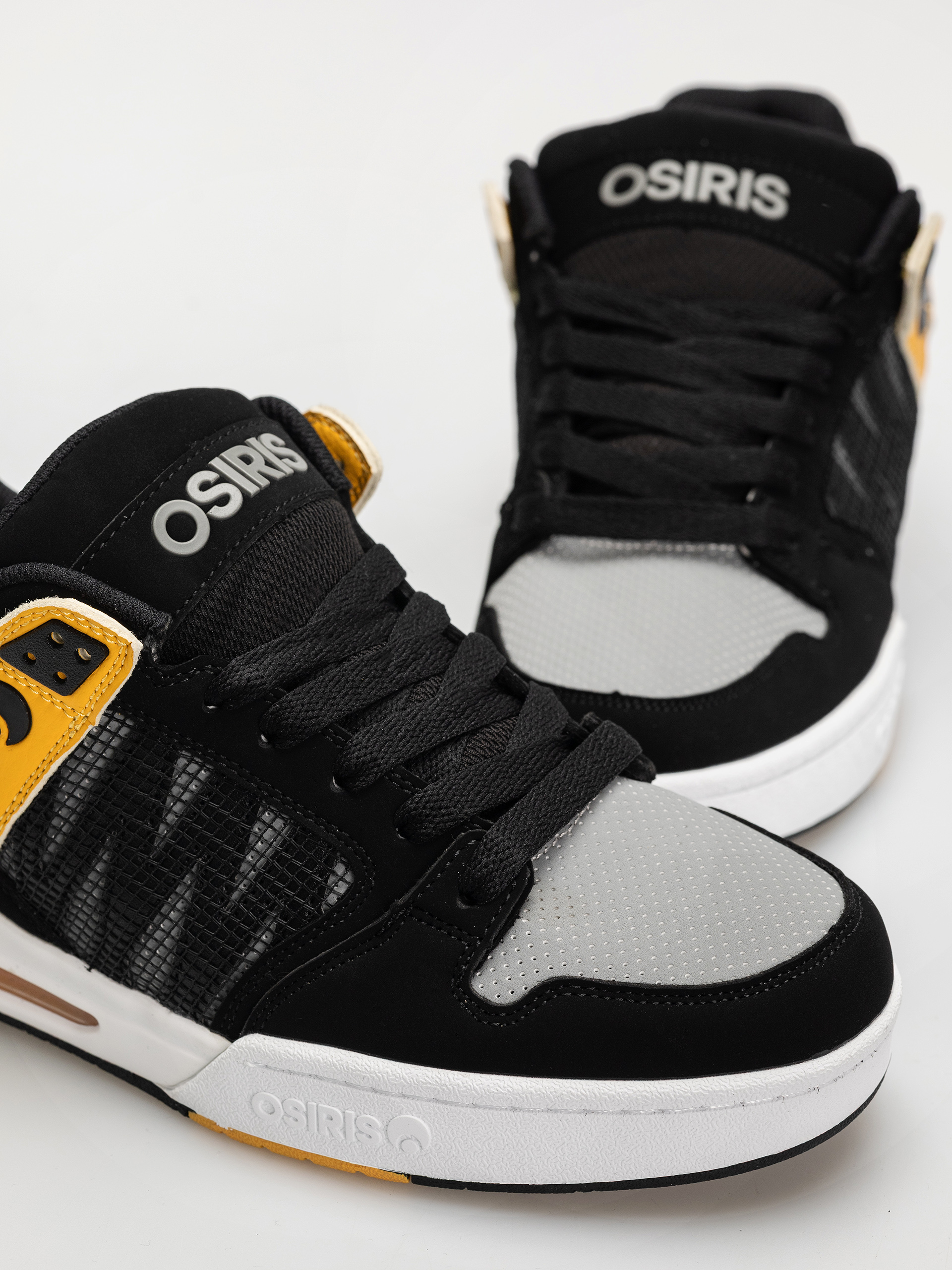 Topánky Osiris Pixel (black/charcoal/yellow)