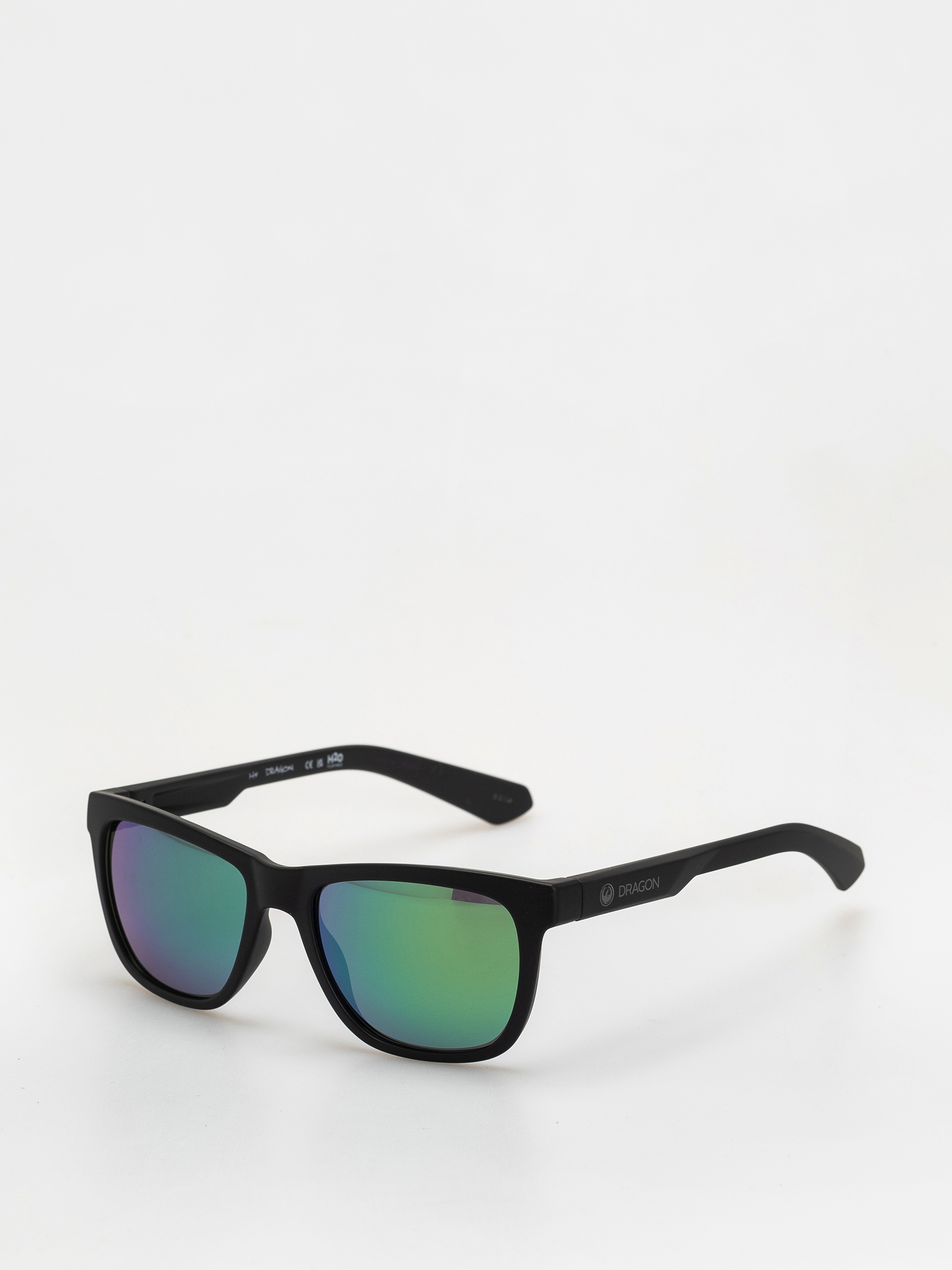 Slnečné okuliare Dragon Bishop (matte black h2o/lumalens green ion polar)
