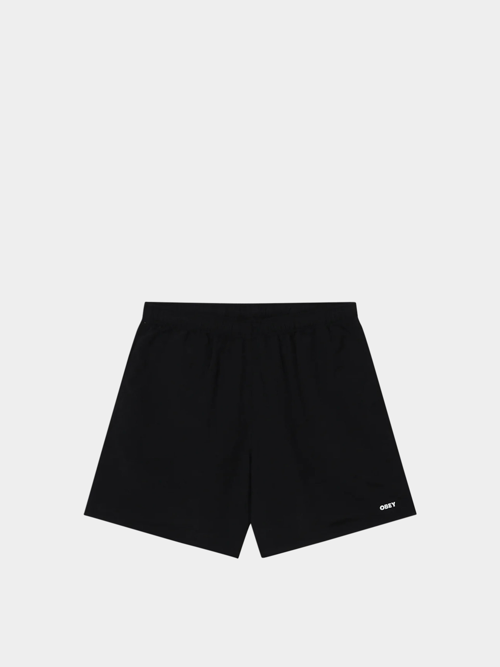 Kraťasy OBEY Easy Bold Nylon (black)