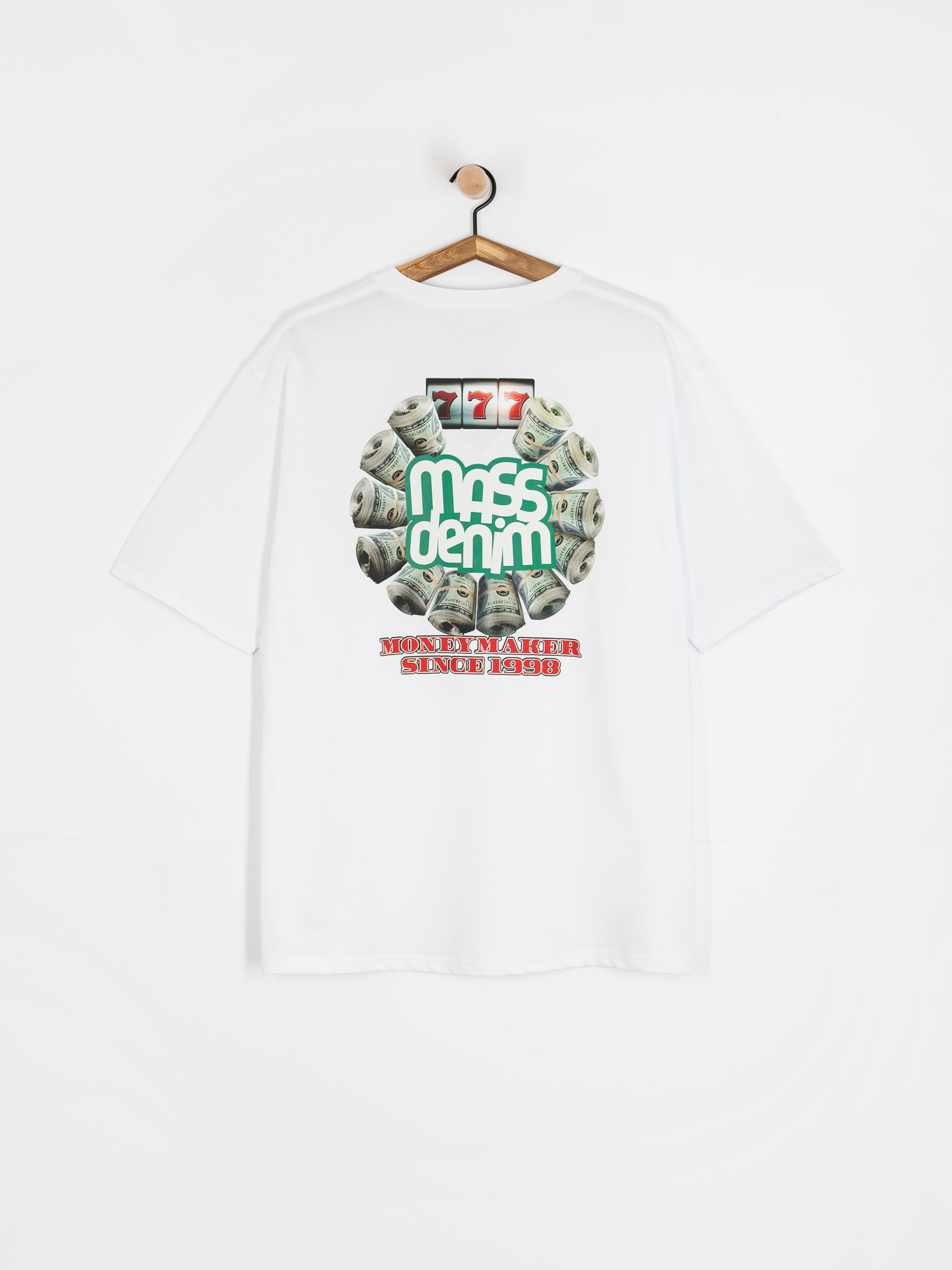 Tričko MassDnm Casino (white)
