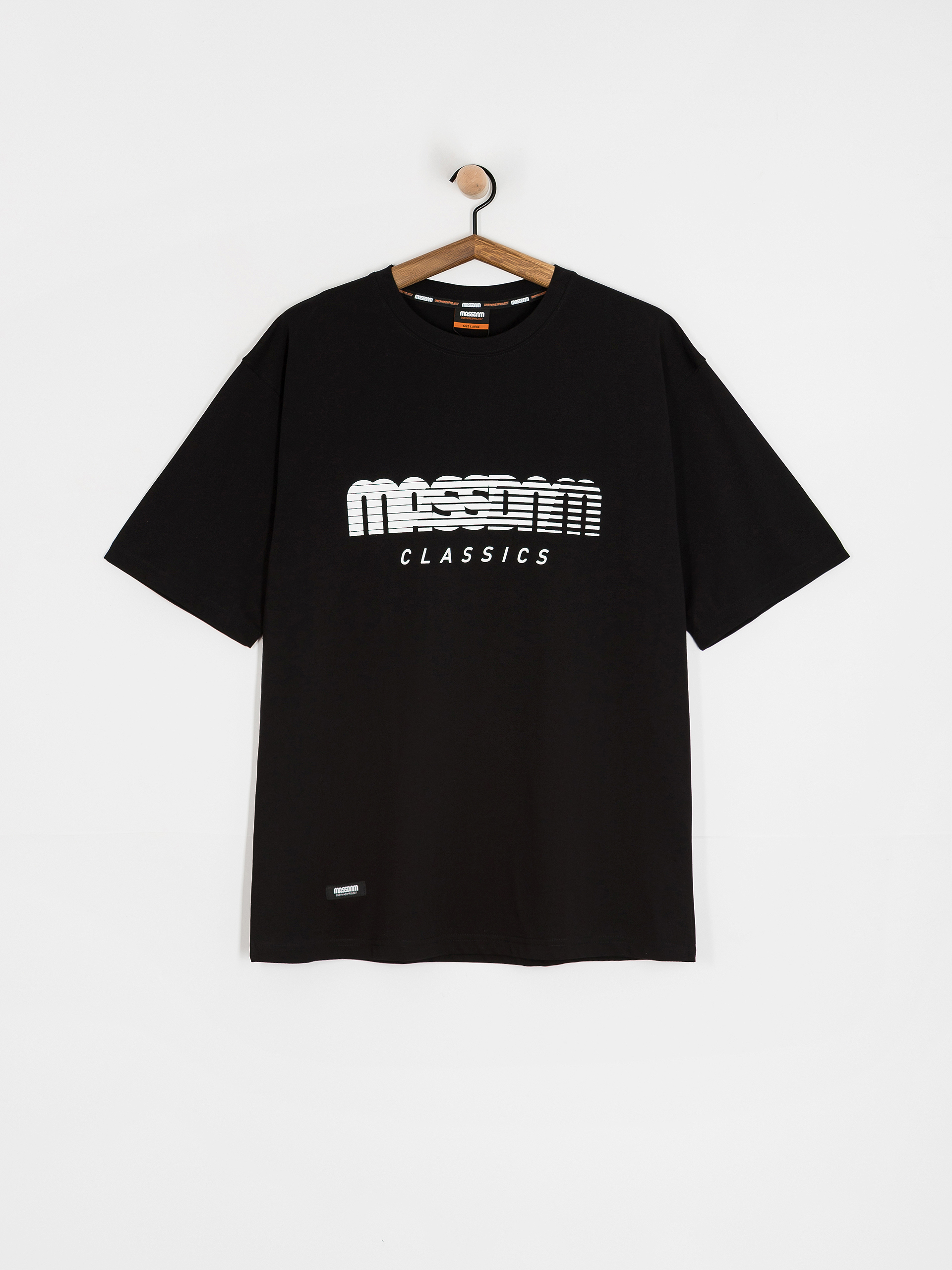 Tričko MassDnm Classic Fast (black)