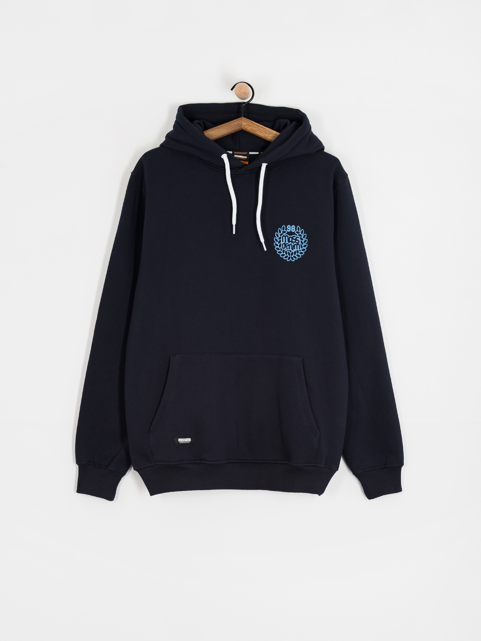 Mikina s kapucňou MassDnm Base Back HD (navy)