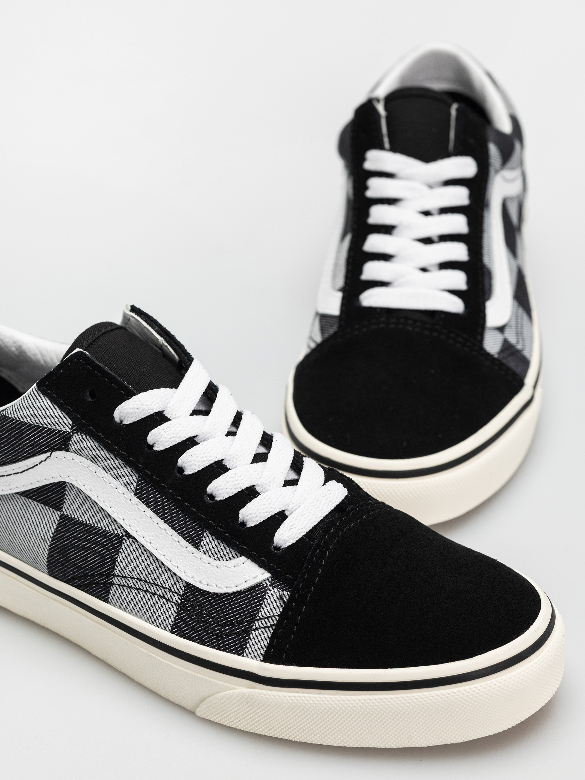 Topánky Vans Old Skool (mono checkerboard black)