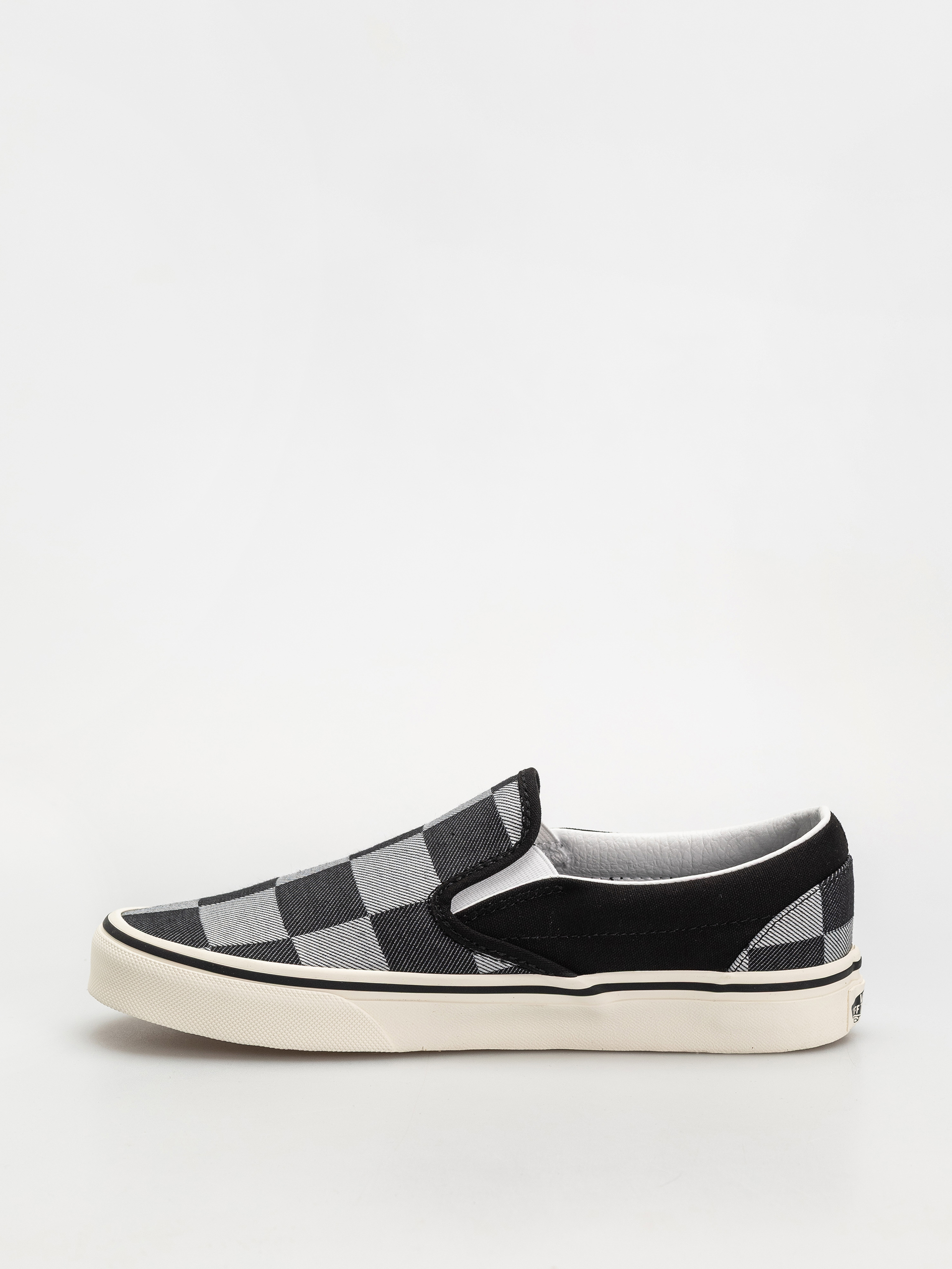 Topánky Vans Classic Slip On (mono checkerboard black)