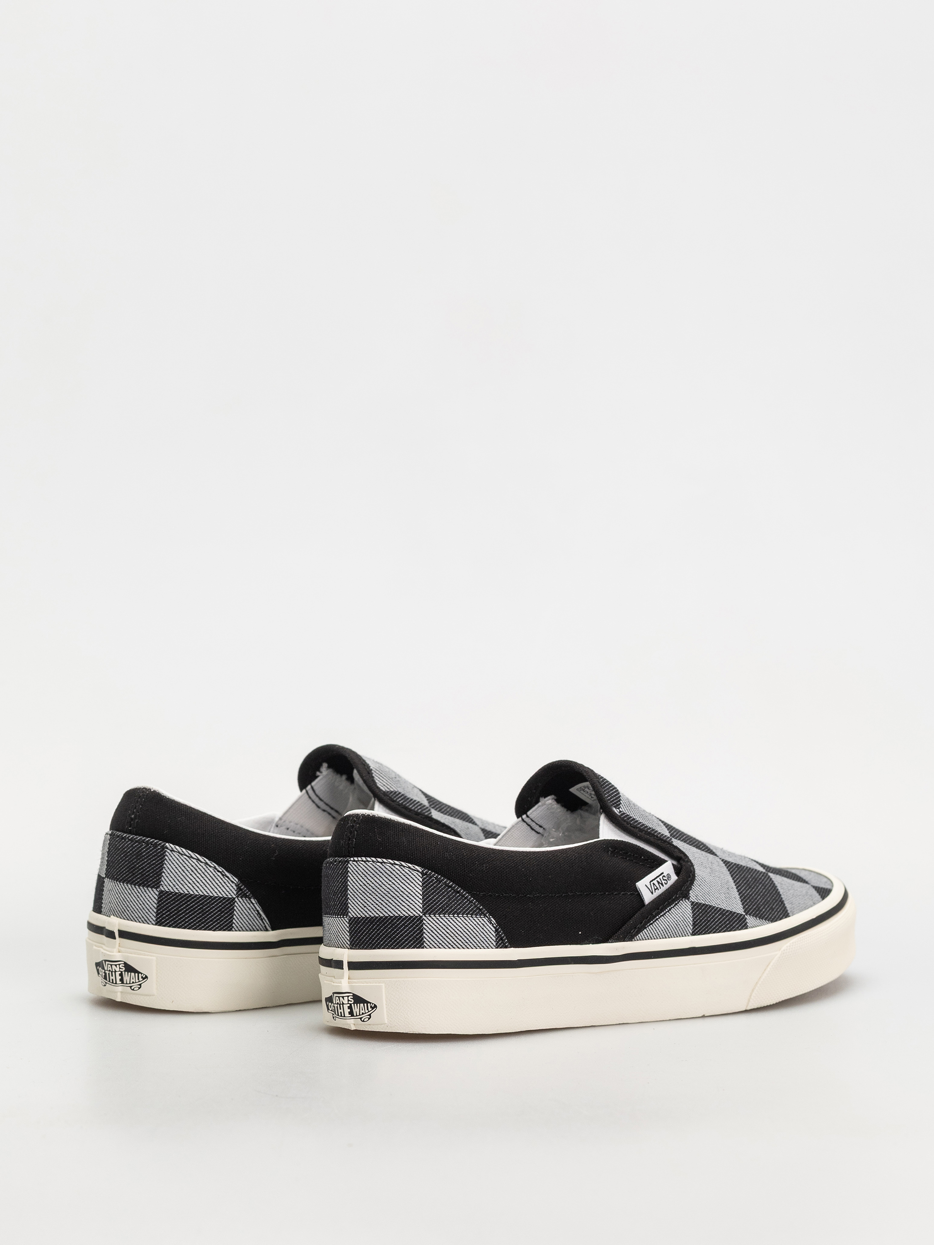 Topánky Vans Classic Slip On (mono checkerboard black)