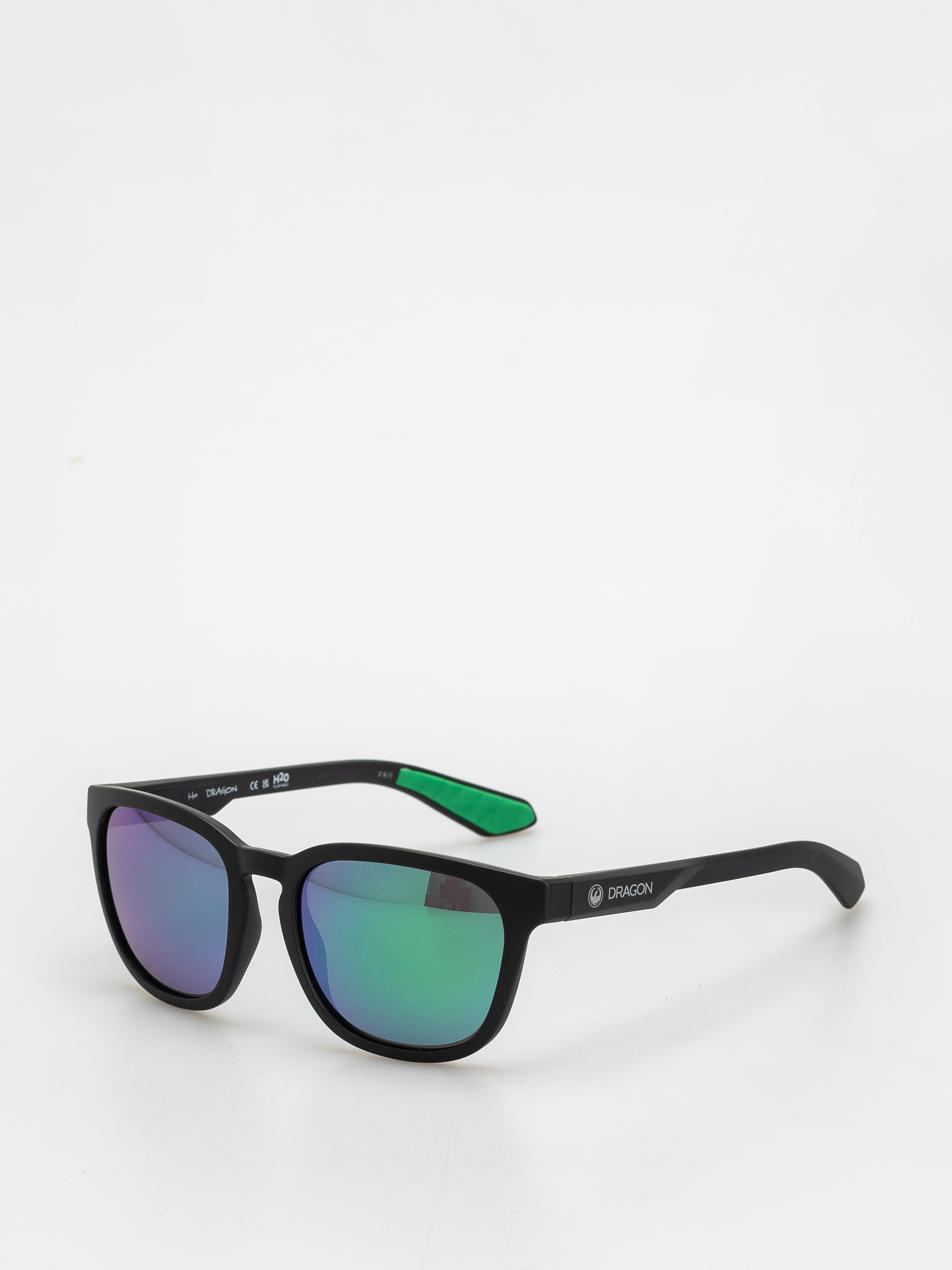 Slnečné okuliare Dragon Dune (matte black h2o/lumalens green ion polar)