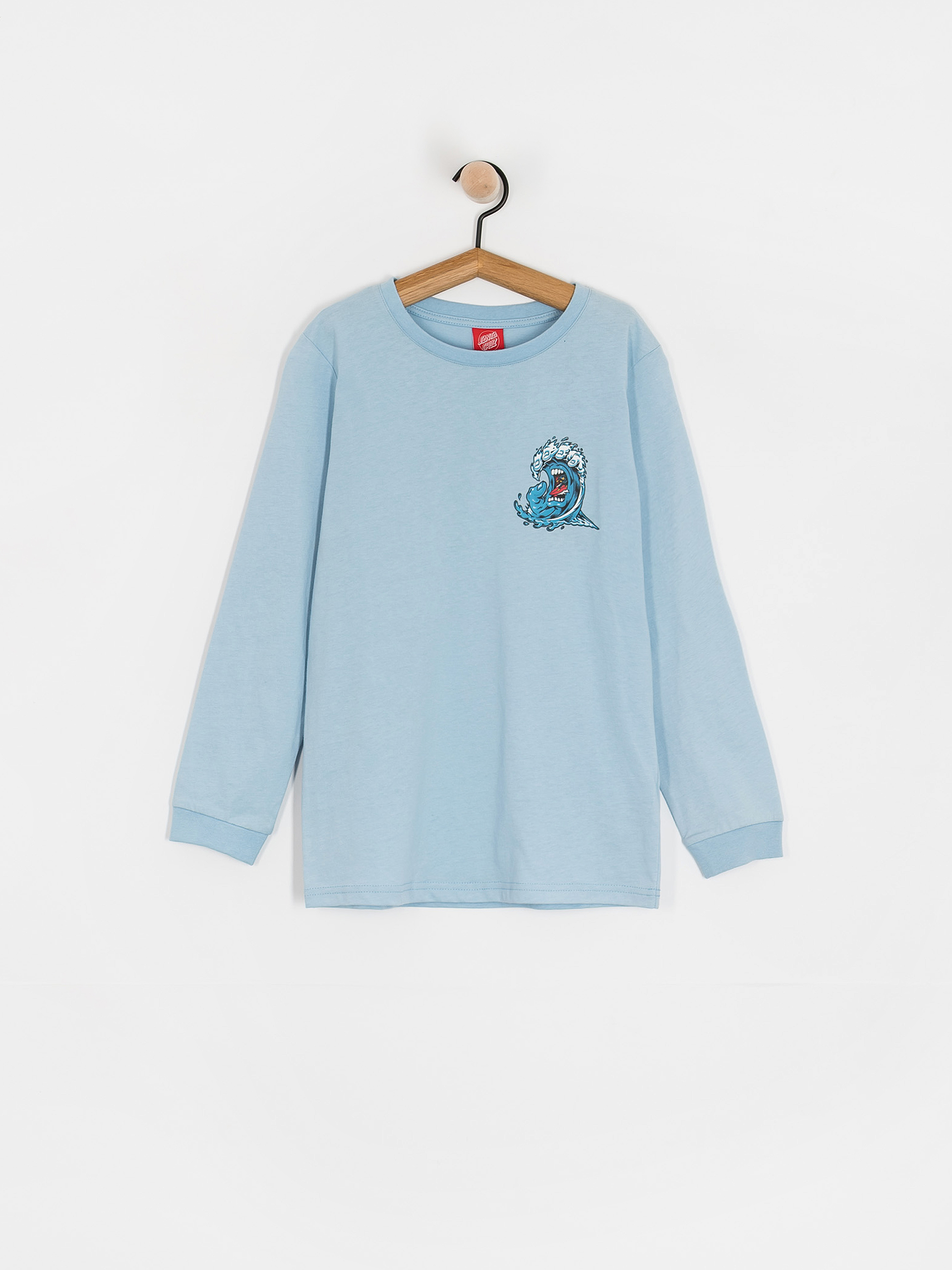 Triko Santa Cruz Screaming Wave JR (sky blue)