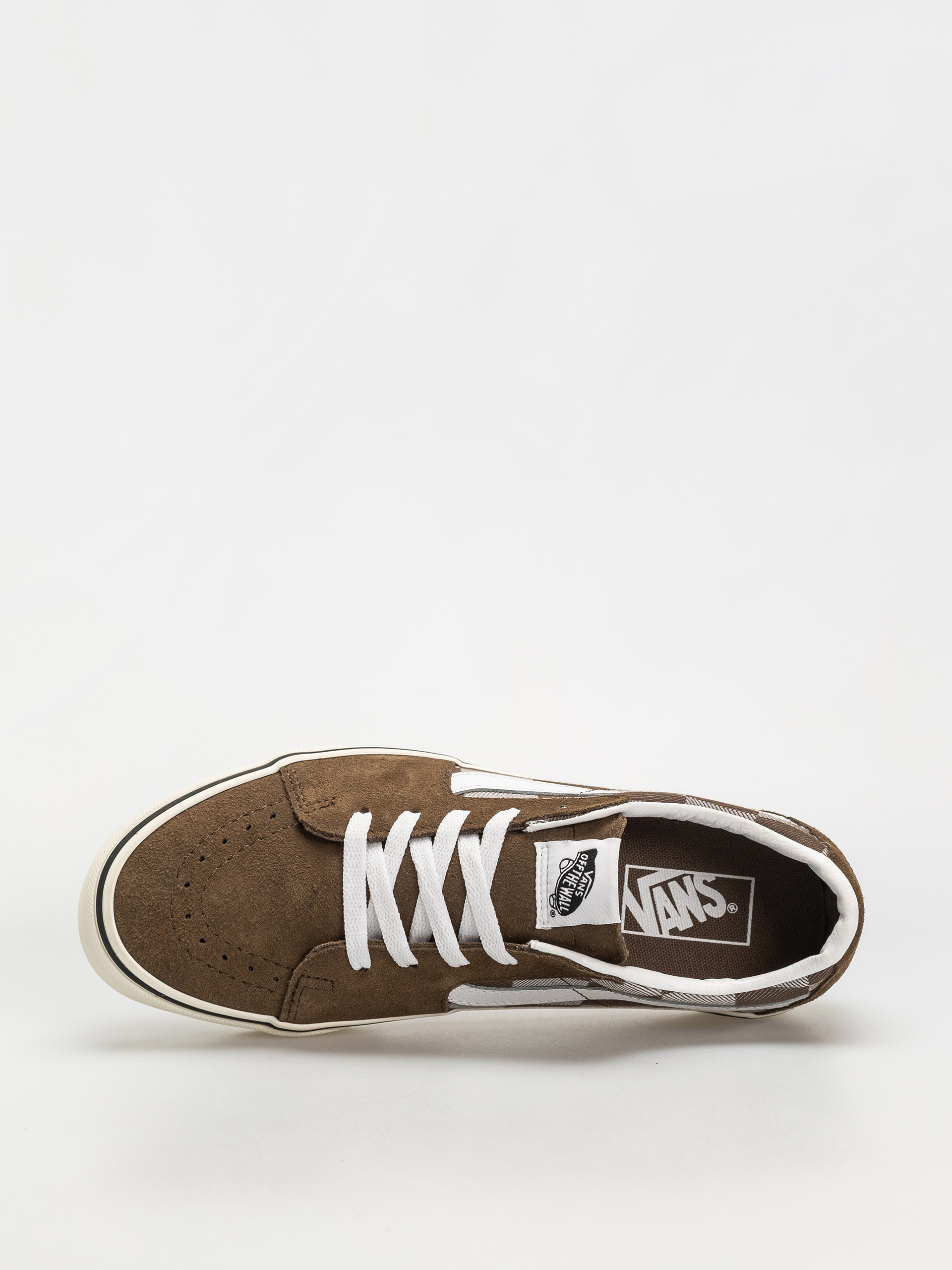Topánky Vans Sk8 Low (mono checkerboard brown)