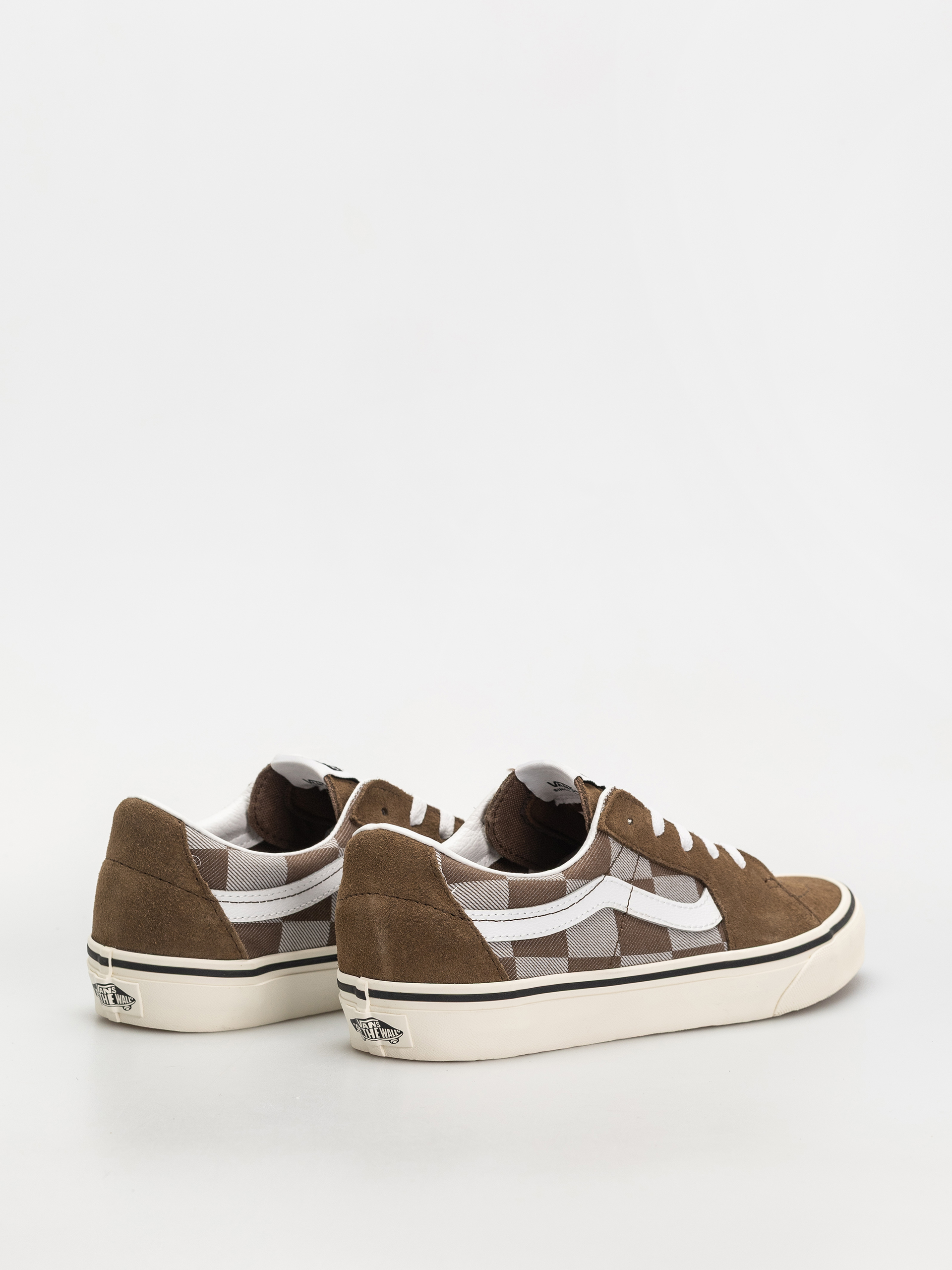 Topánky Vans Sk8 Low (mono checkerboard brown)